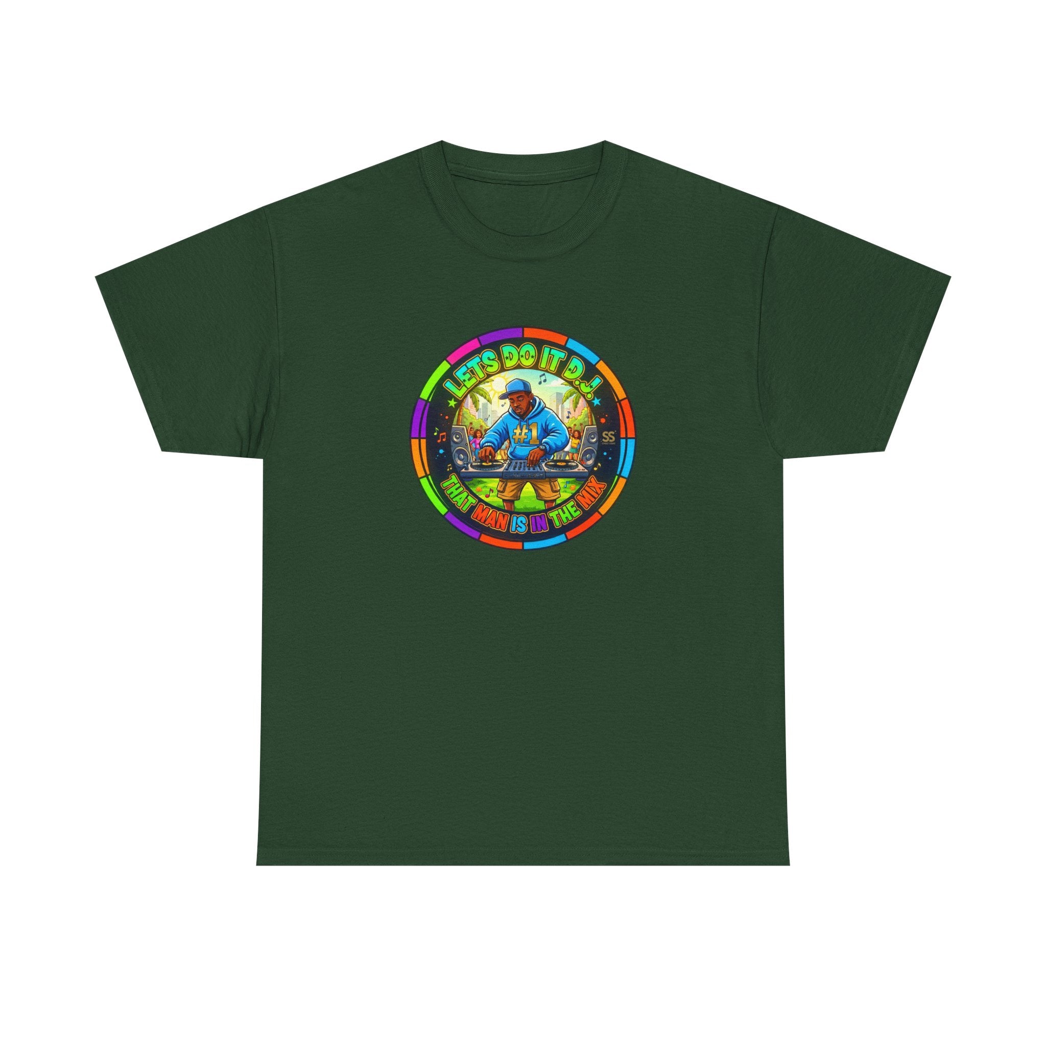 T-Shirt — "Let's Do It Dj!" Retro Camper Road Trip Graphic Tee