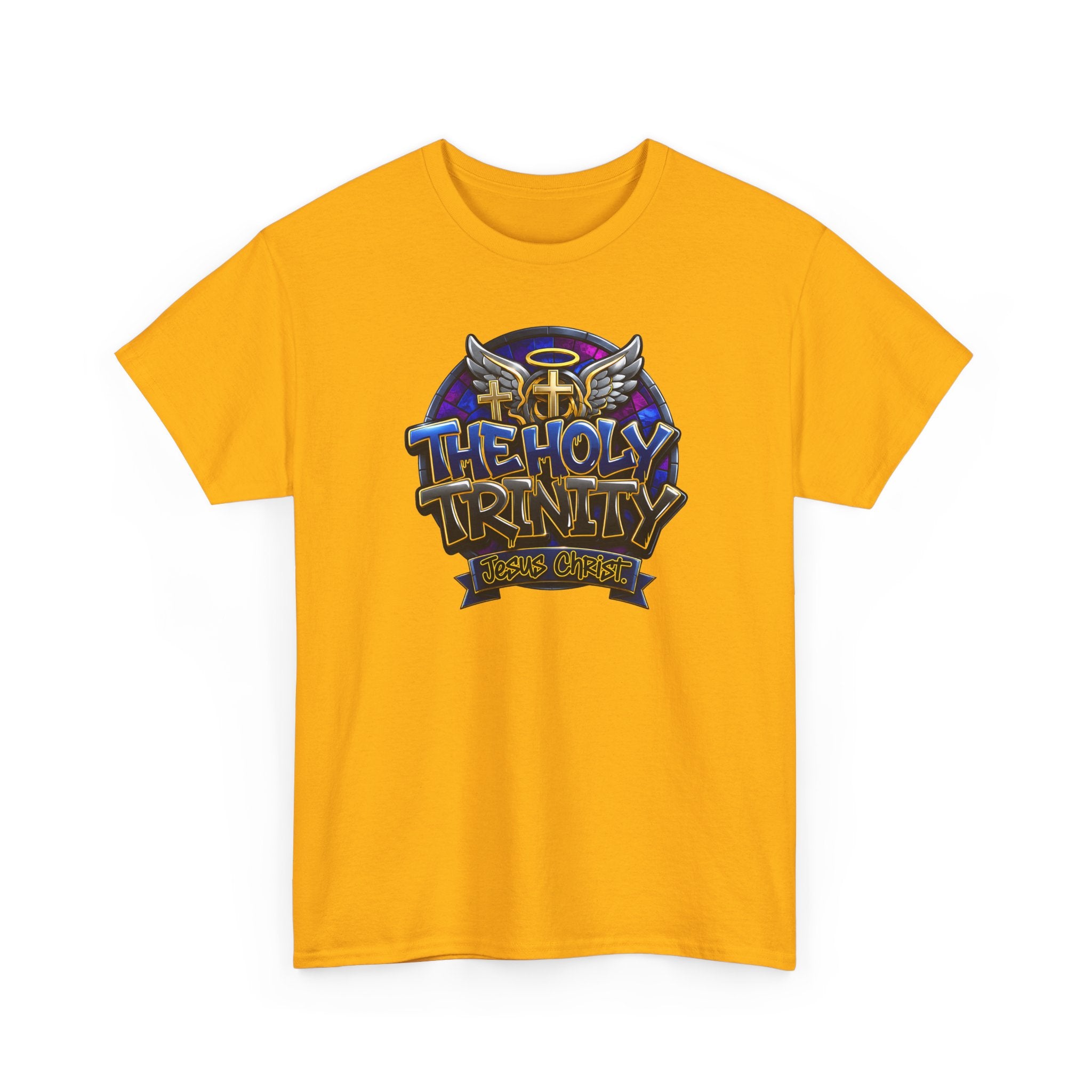 The Holy Trinity Tee — Christian Faith Graphic T-Shirt