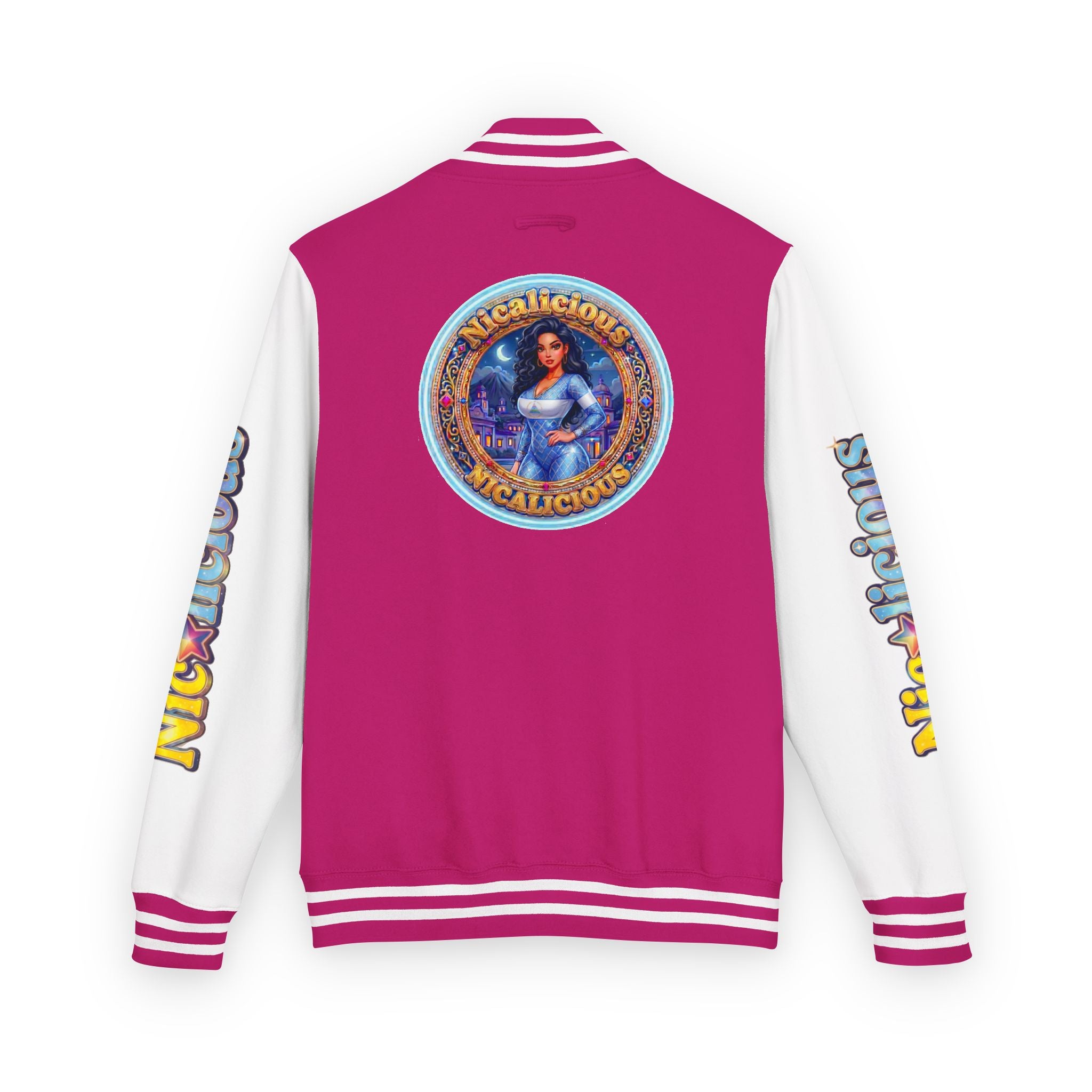 Letterman Jacket — 'Nicalicious' Retro Varsity Jacket