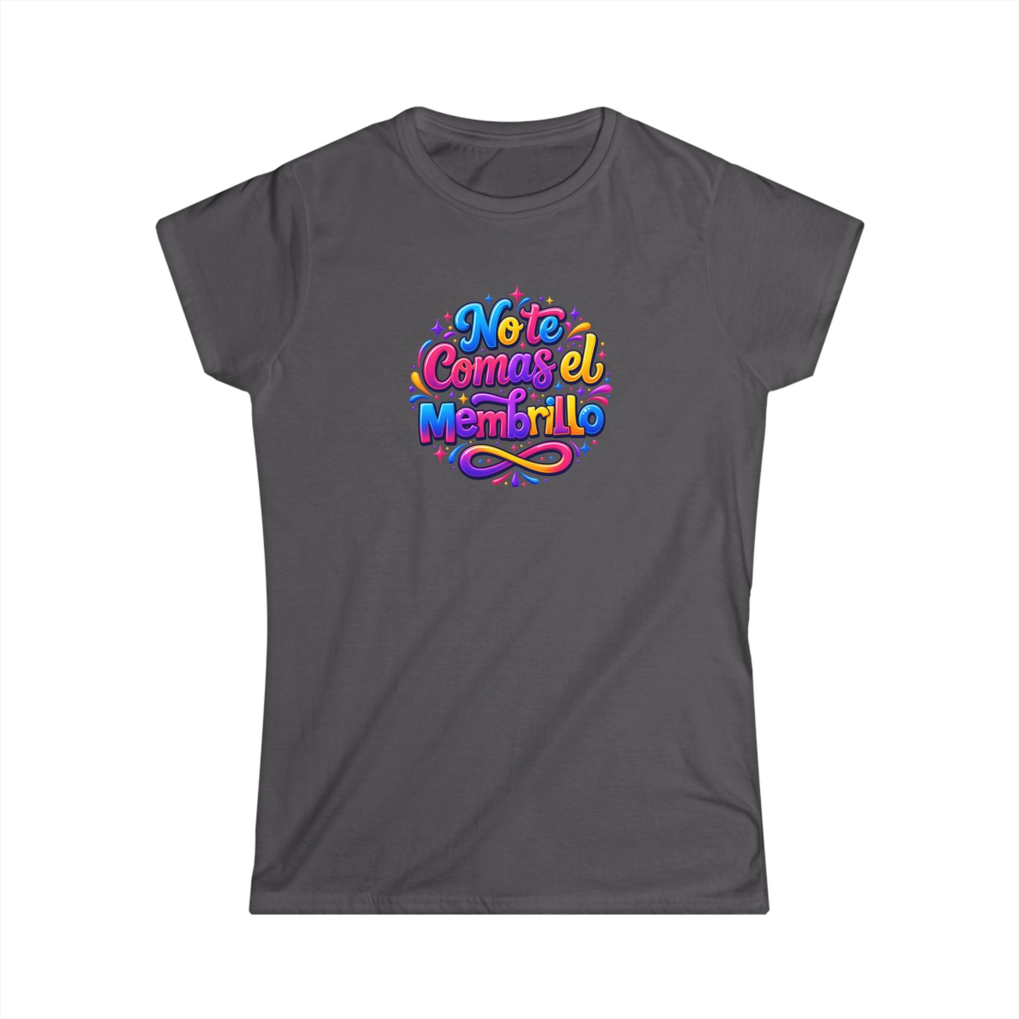 Women's Tee - 'No Te Comes el Mambo' Colorful Spanish Phrase Graphic