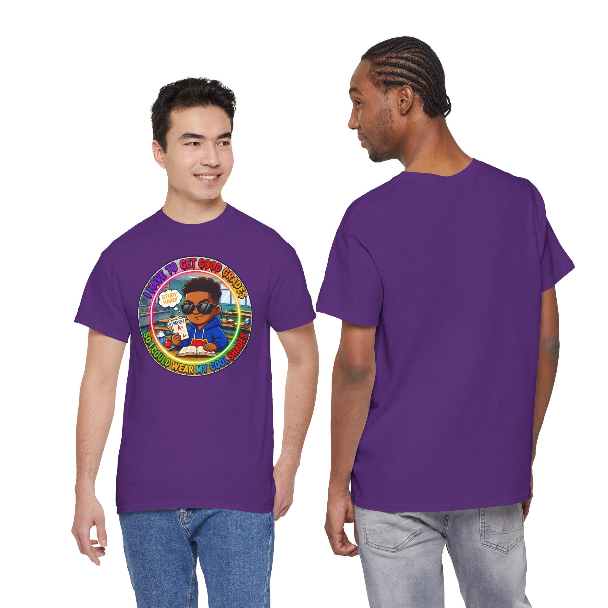 Retro 'I Have To Get Good Grades' Graphic Tee