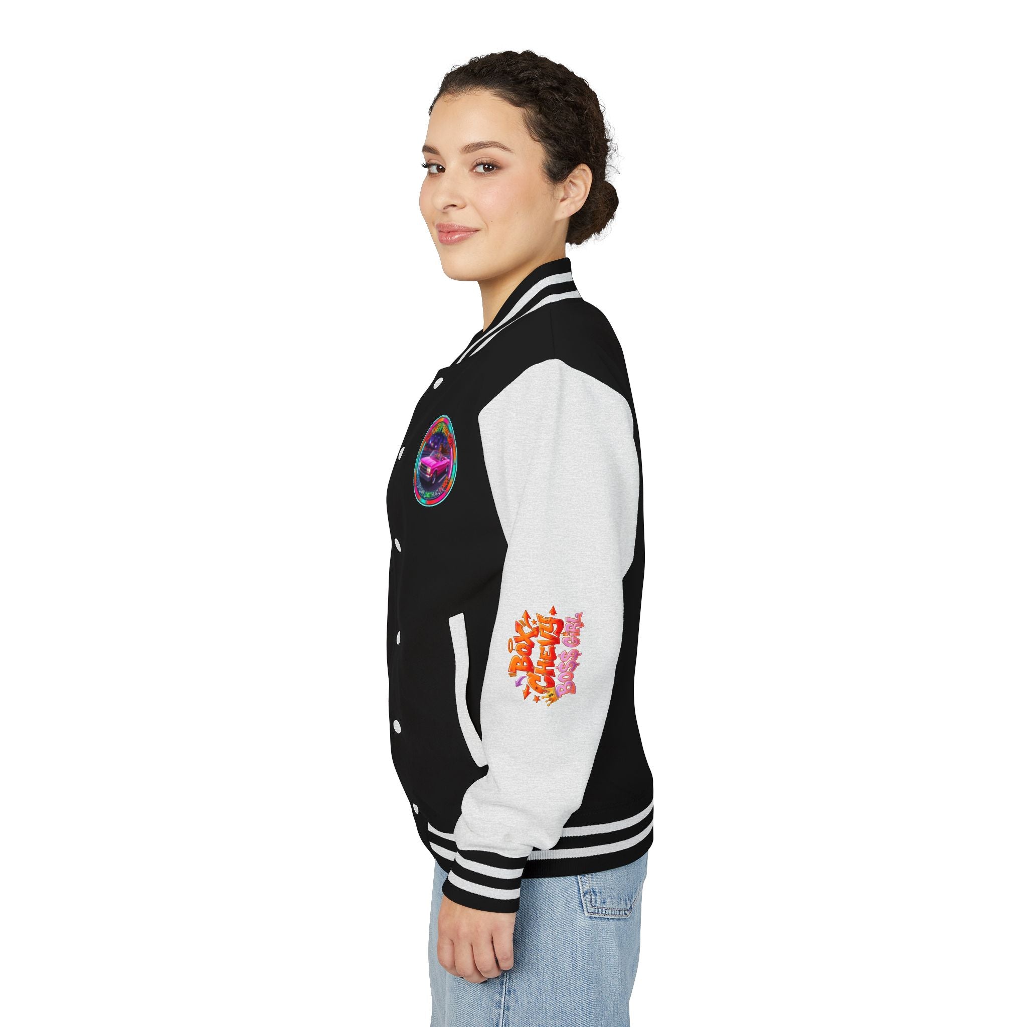 Letterman Jacket "Box Chevy Boss Girl"