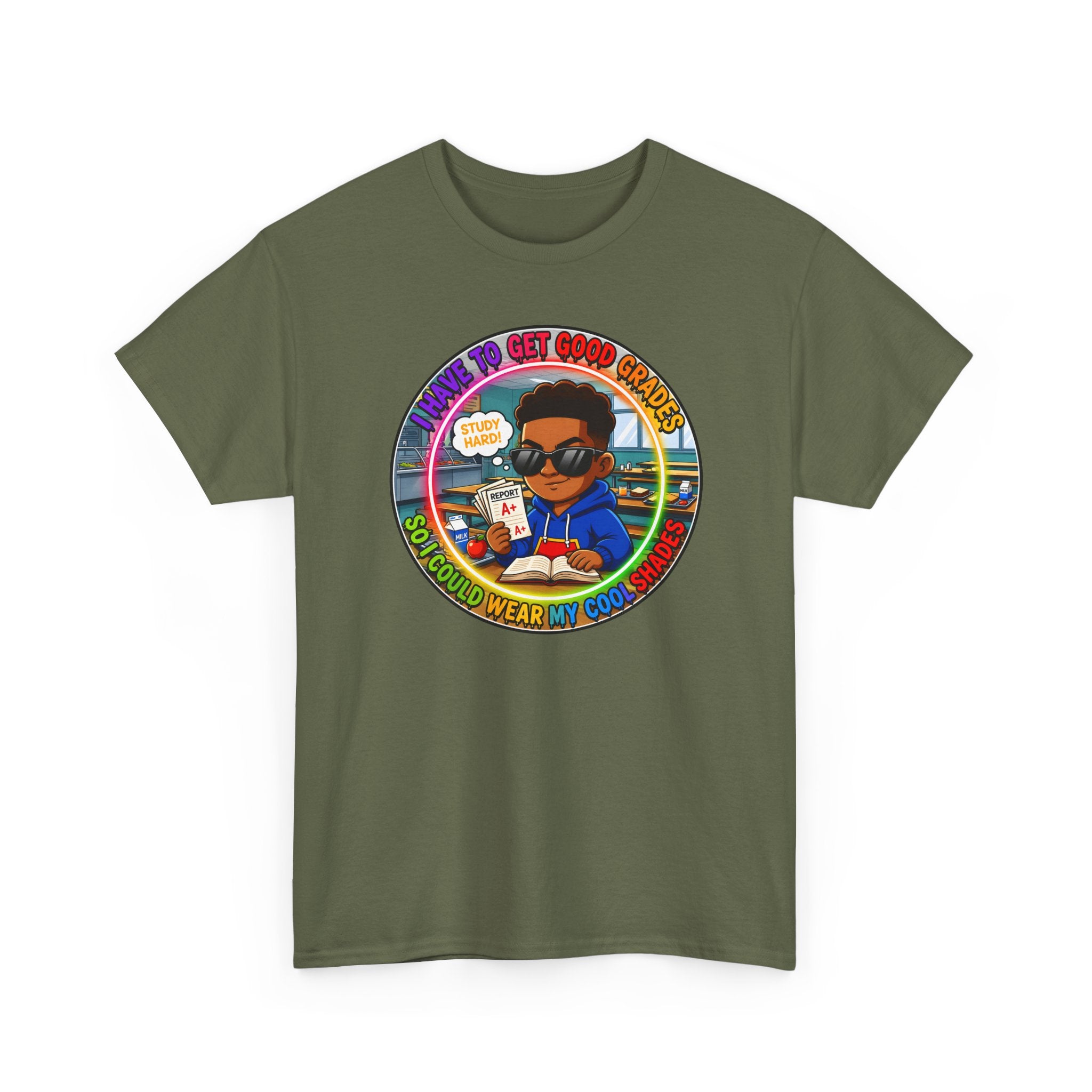 Retro 'I Have To Get Good Grades' Graphic Tee