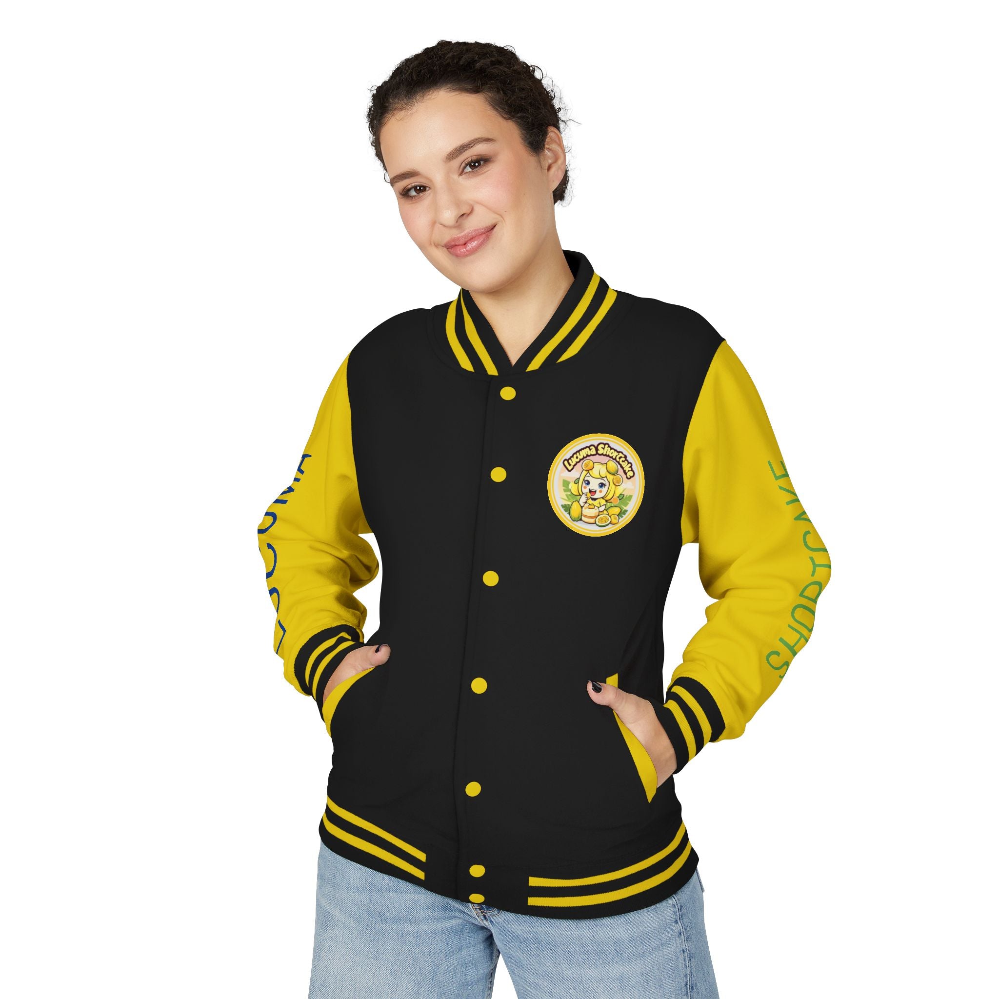 Letterman Jacket — Lucuma Shortcake (Back Print)
