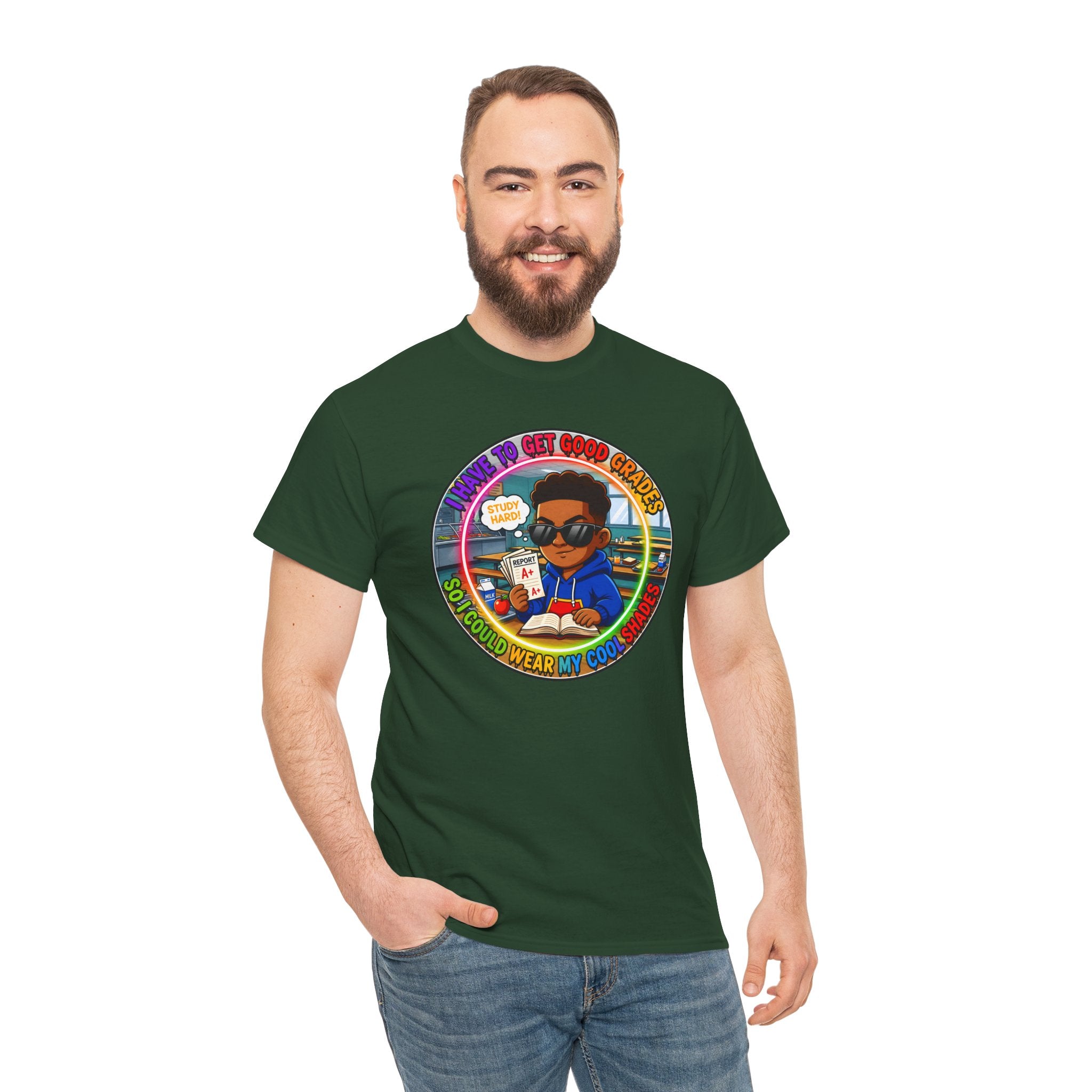 Retro 'I Have To Get Good Grades' Graphic Tee