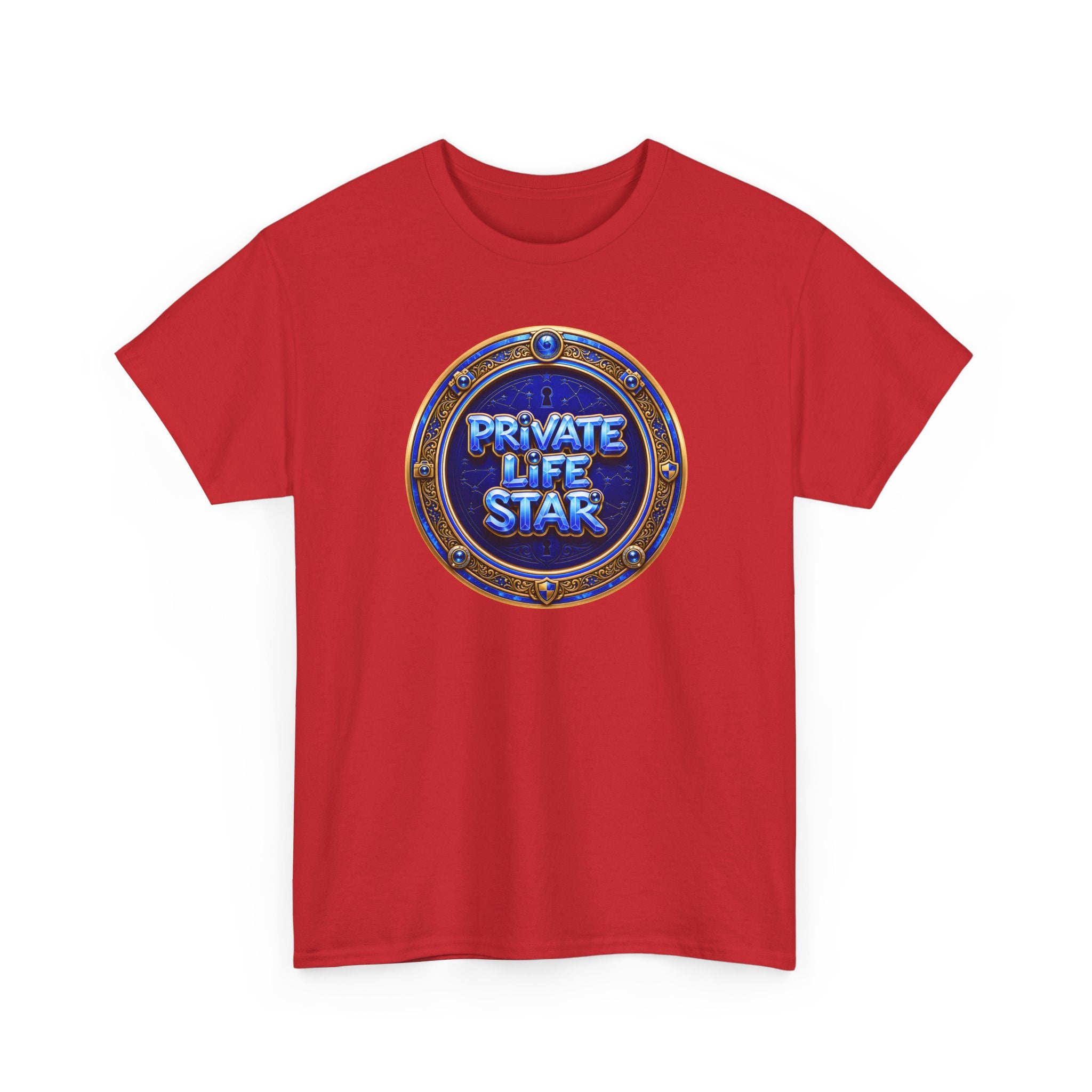 "Private Life Star" T-Shirt — Retro Badge Graphic Tee