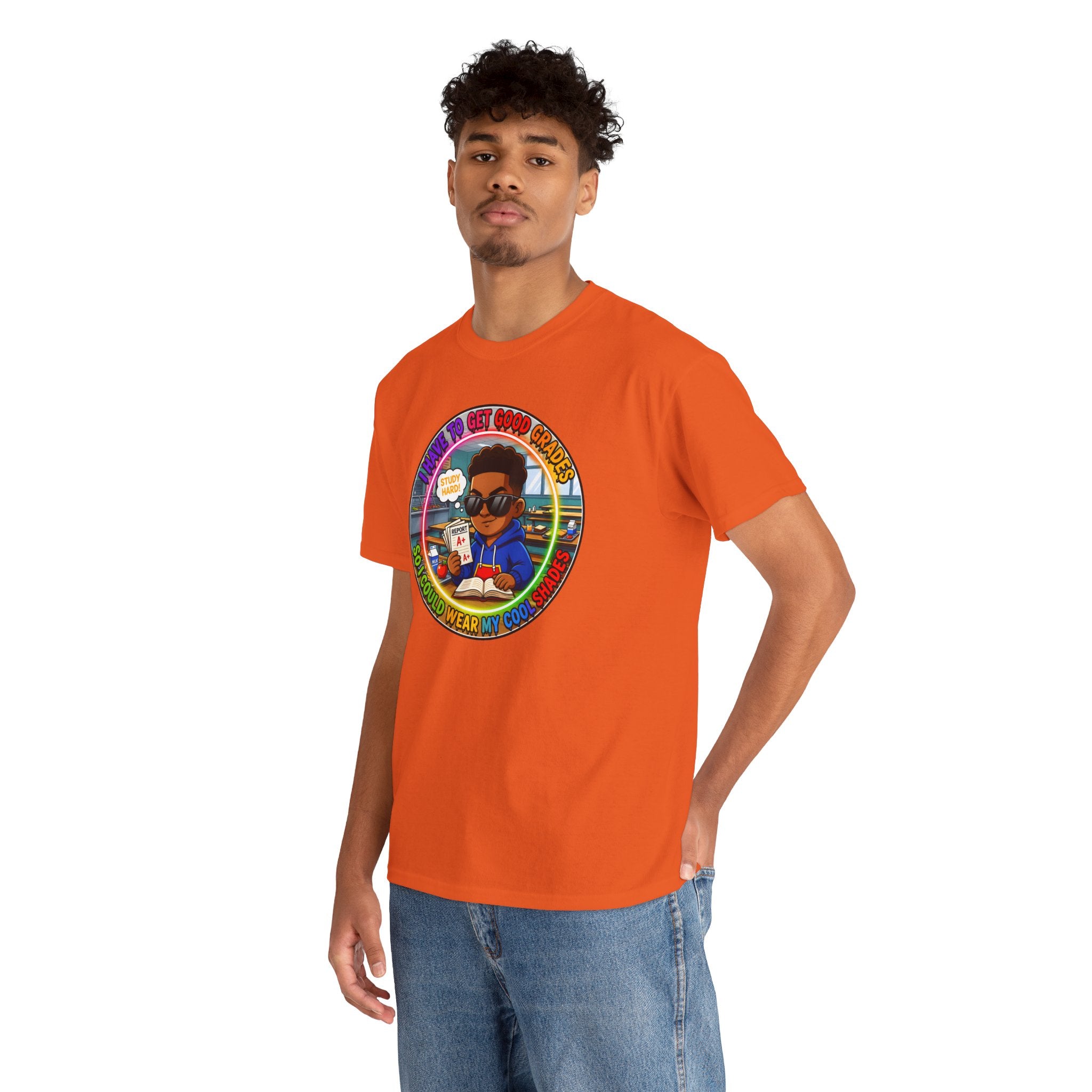 Retro 'I Have To Get Good Grades' Graphic Tee