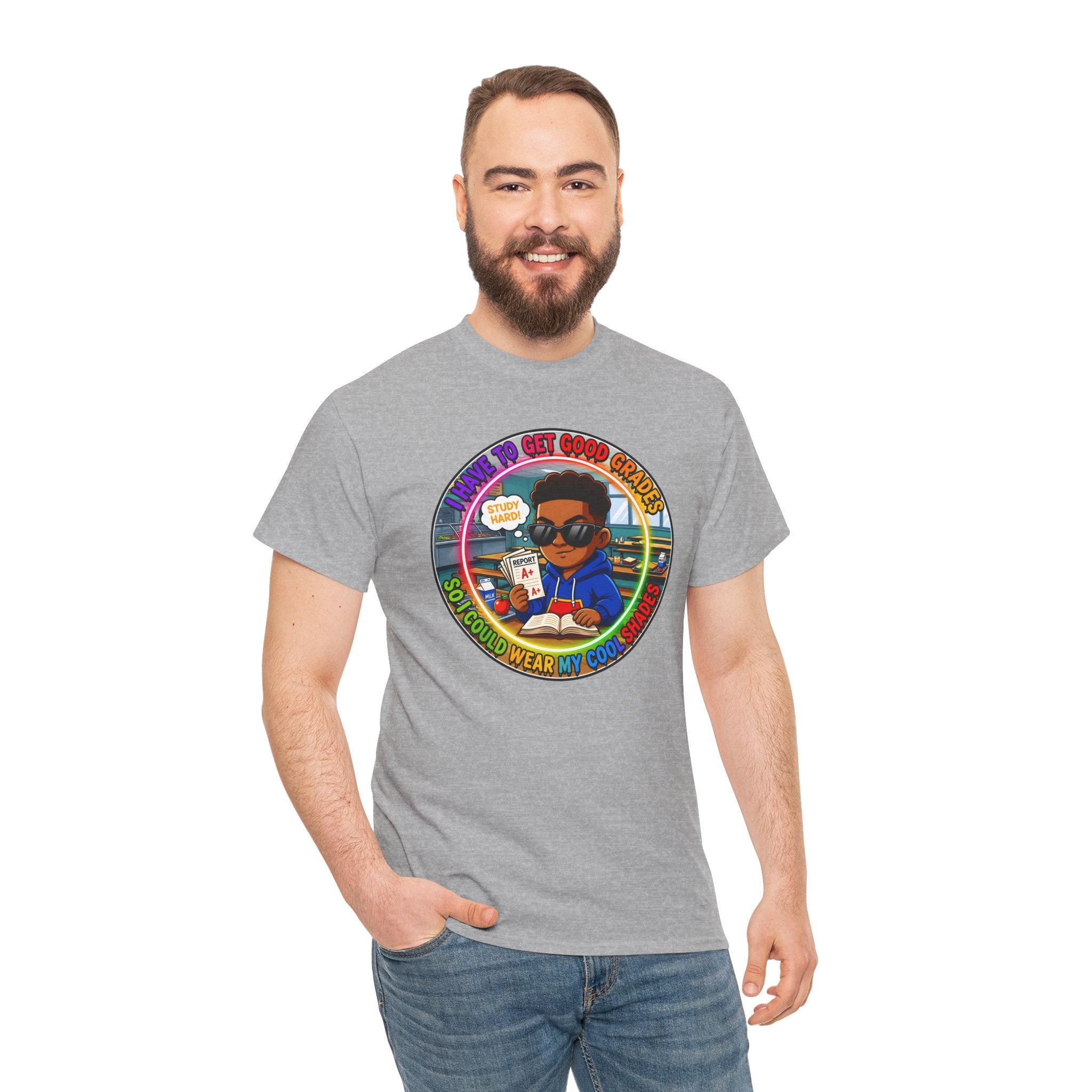 Retro 'I Have To Get Good Grades' Graphic Tee