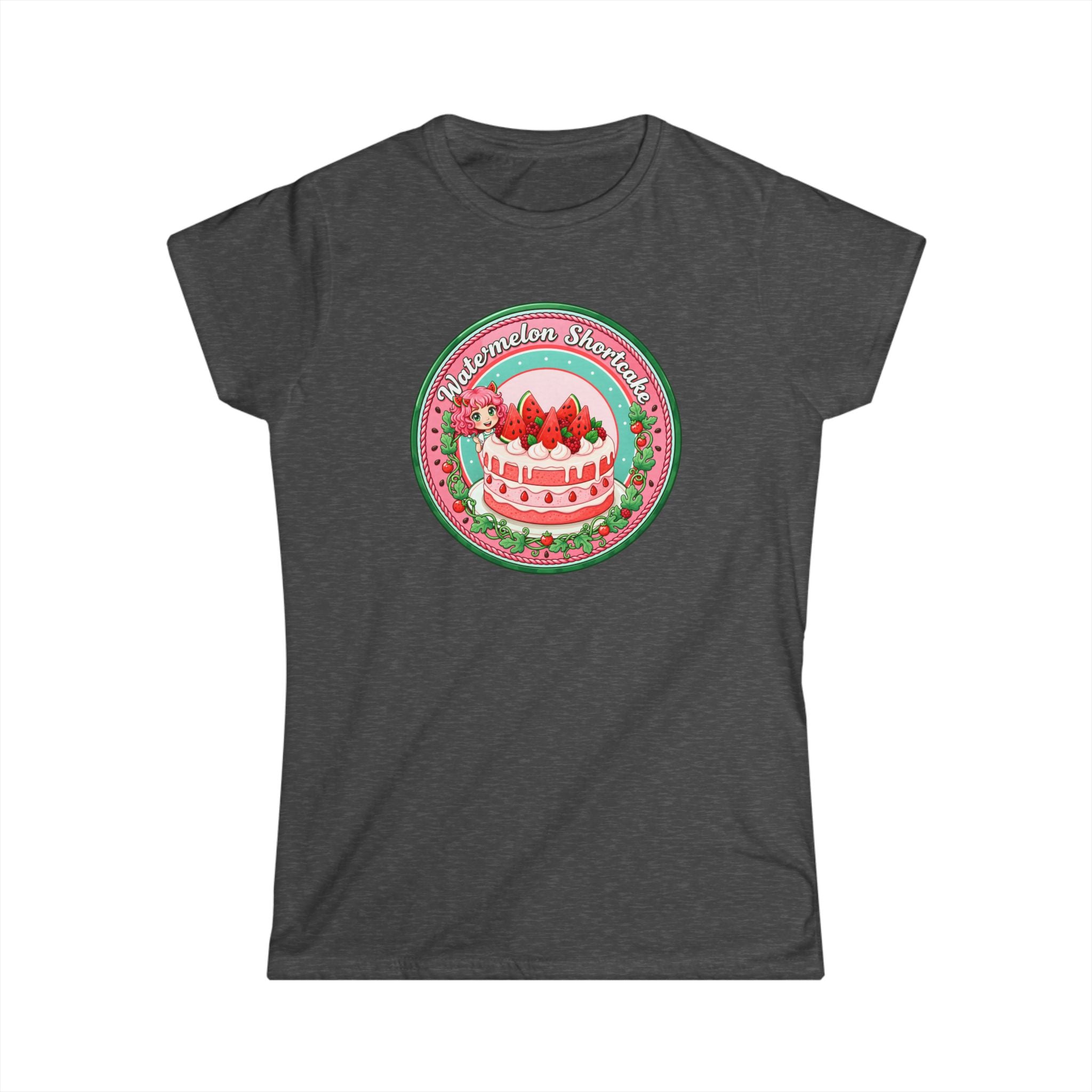 "Watermelon Shortcake" Vintage Badge T-Shirt
