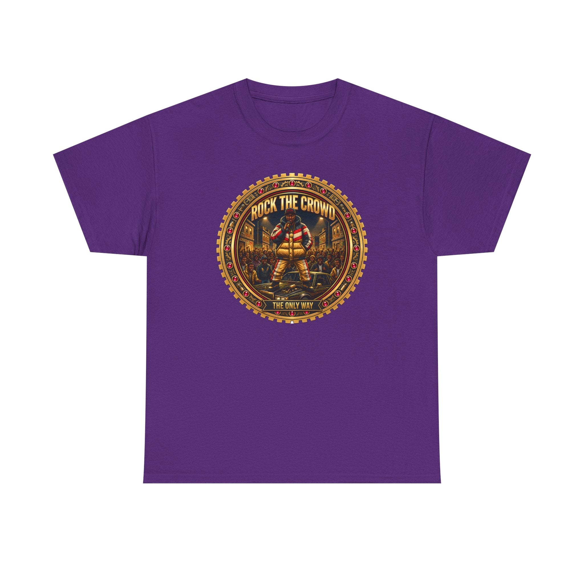 "Rock the Crowd" Tee — Vintage Concert Graphic Shirt