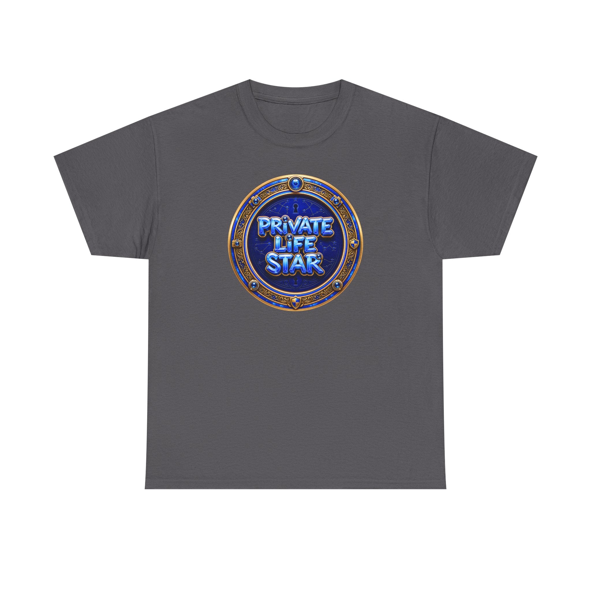 "Private Life Star" T-Shirt — Retro Badge Graphic Tee