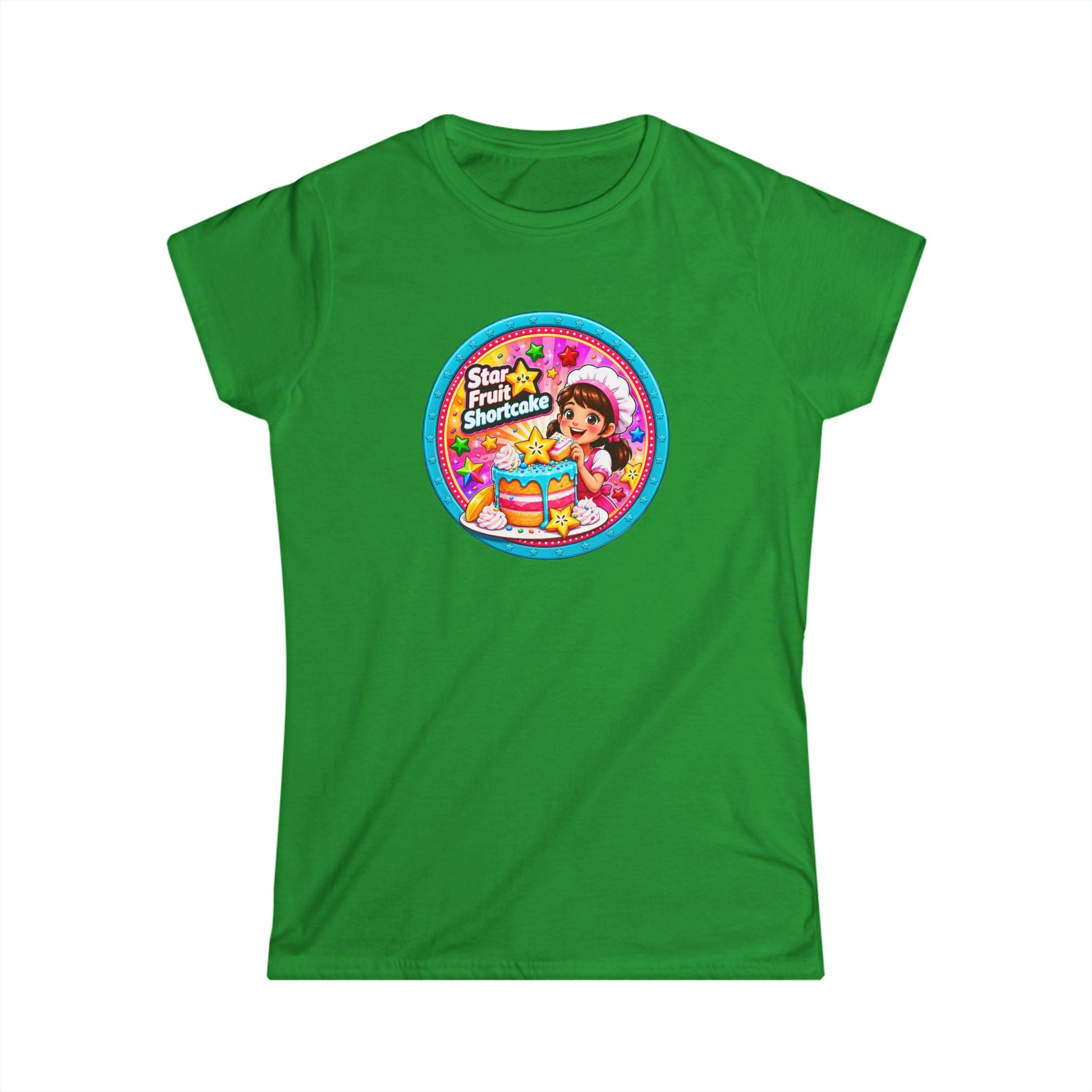 "Fruit Shortcake" Graphic Tee —  Retro Circle Design