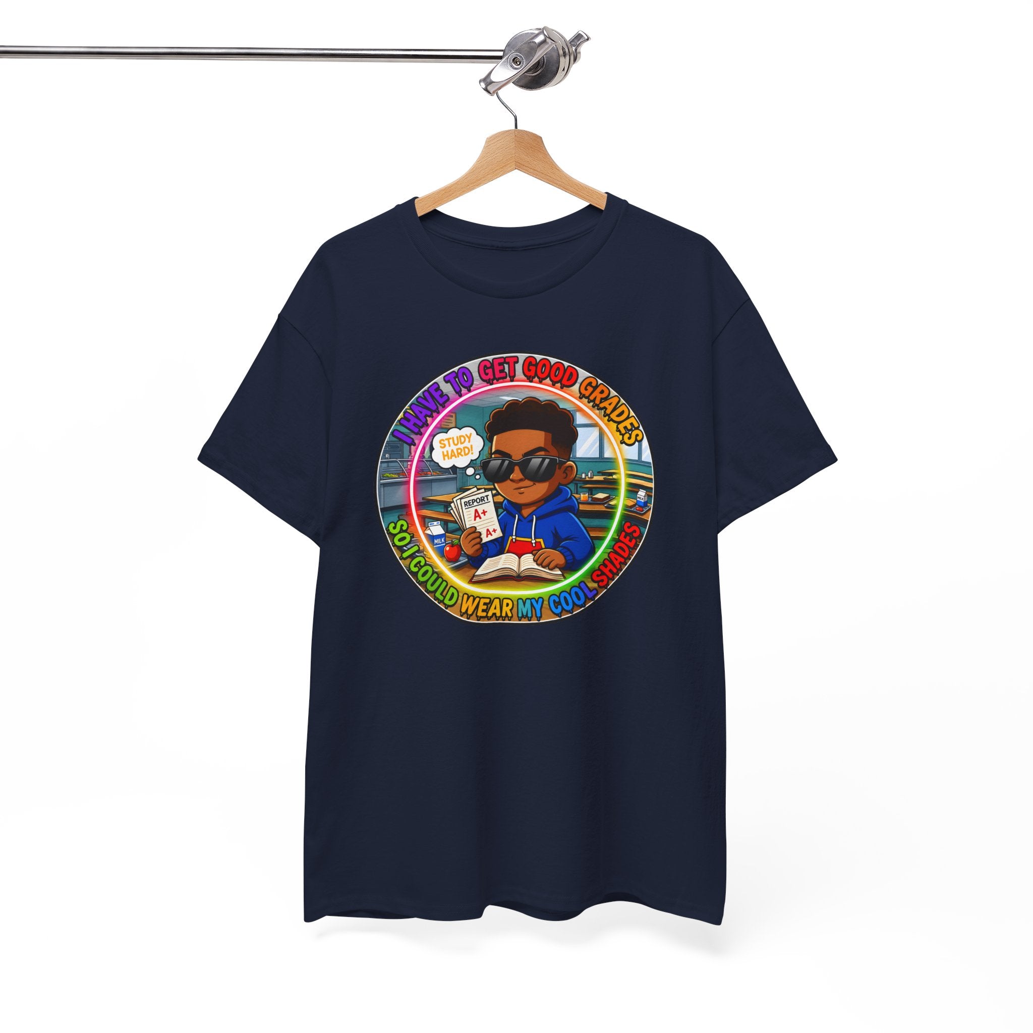 Retro 'I Have To Get Good Grades' Graphic Tee