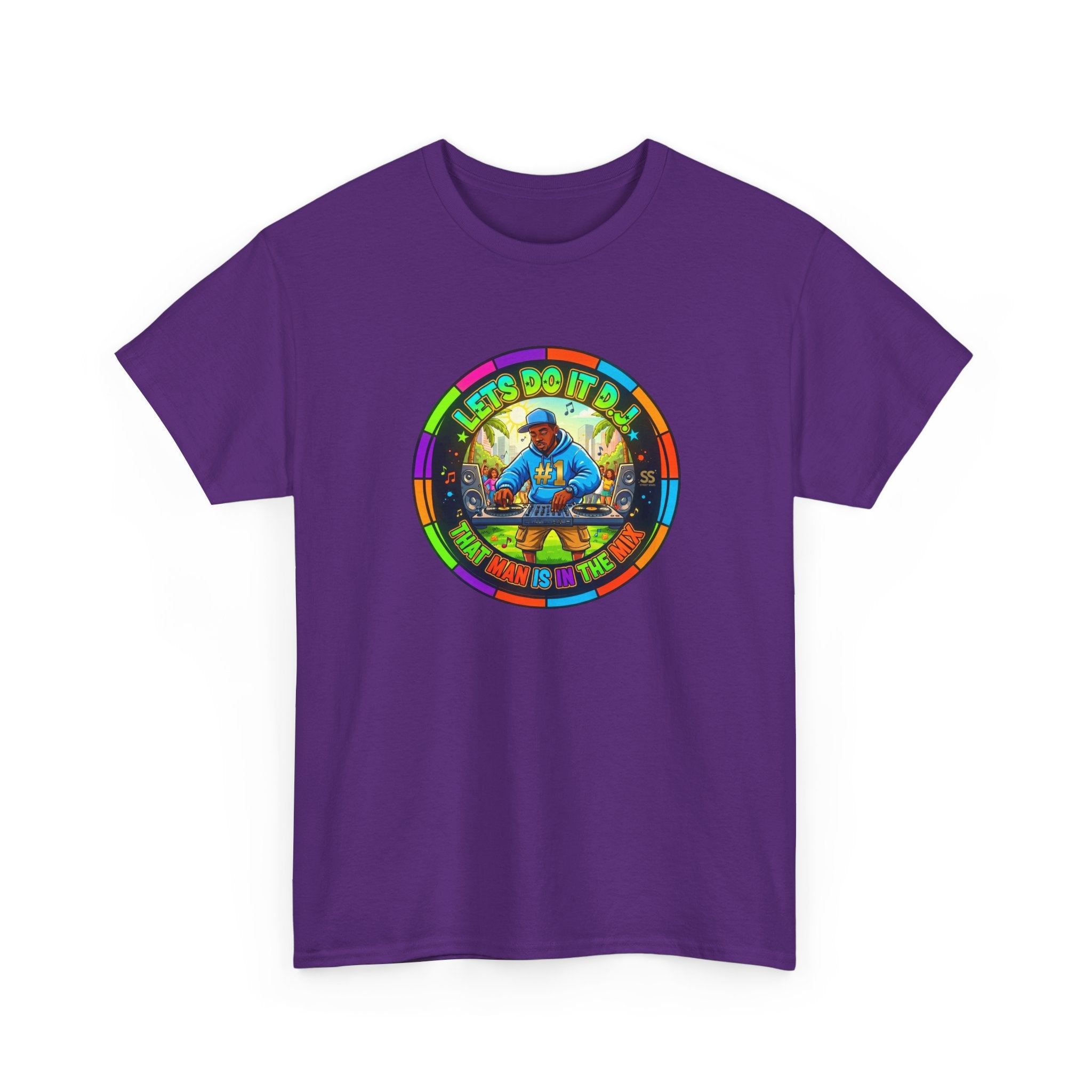 T-Shirt — "Let's Do It Dj!" Retro Camper Road Trip Graphic Tee