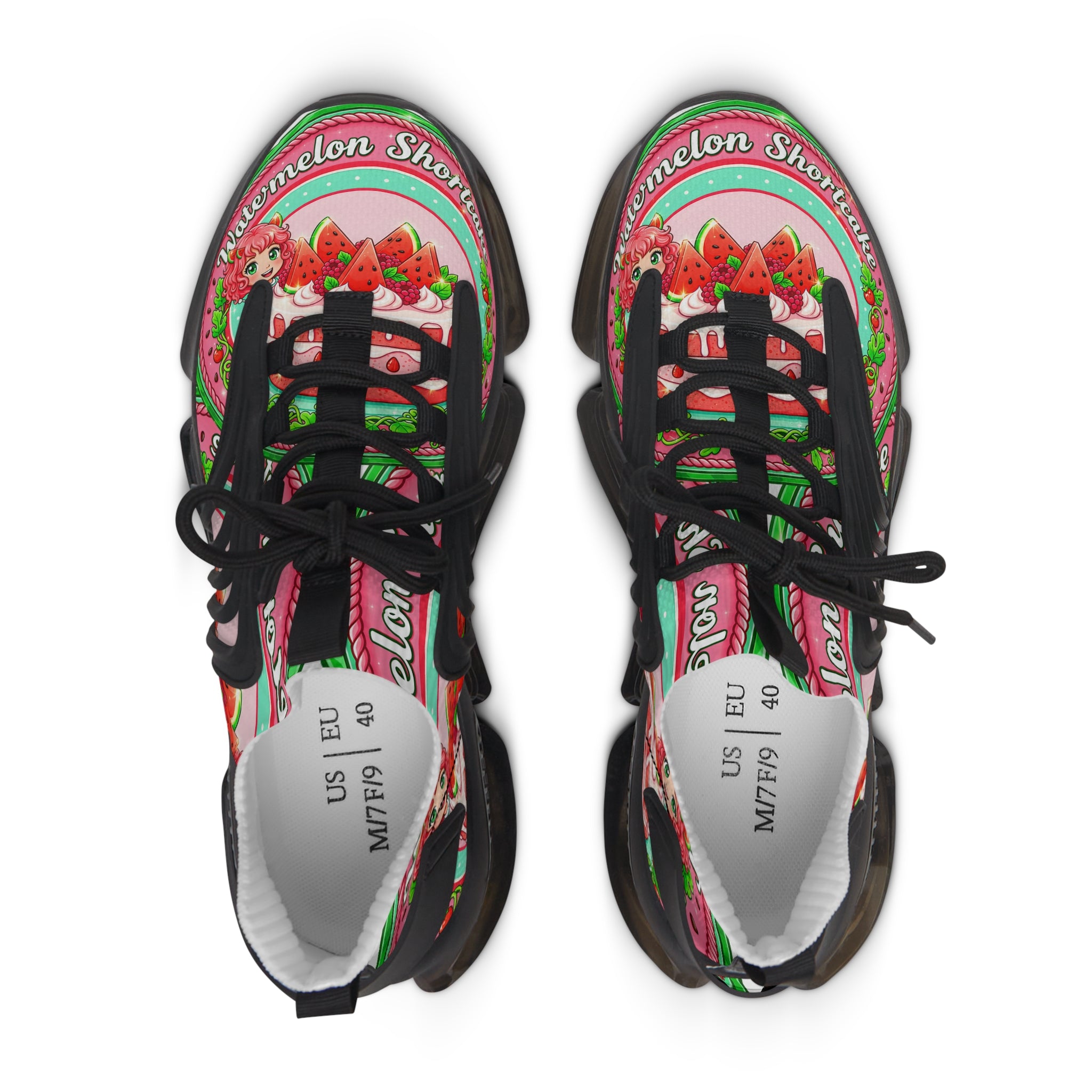 Women's Mesh Sneakers —" Watermelon Shortcake "Graphic Athletic Shoes