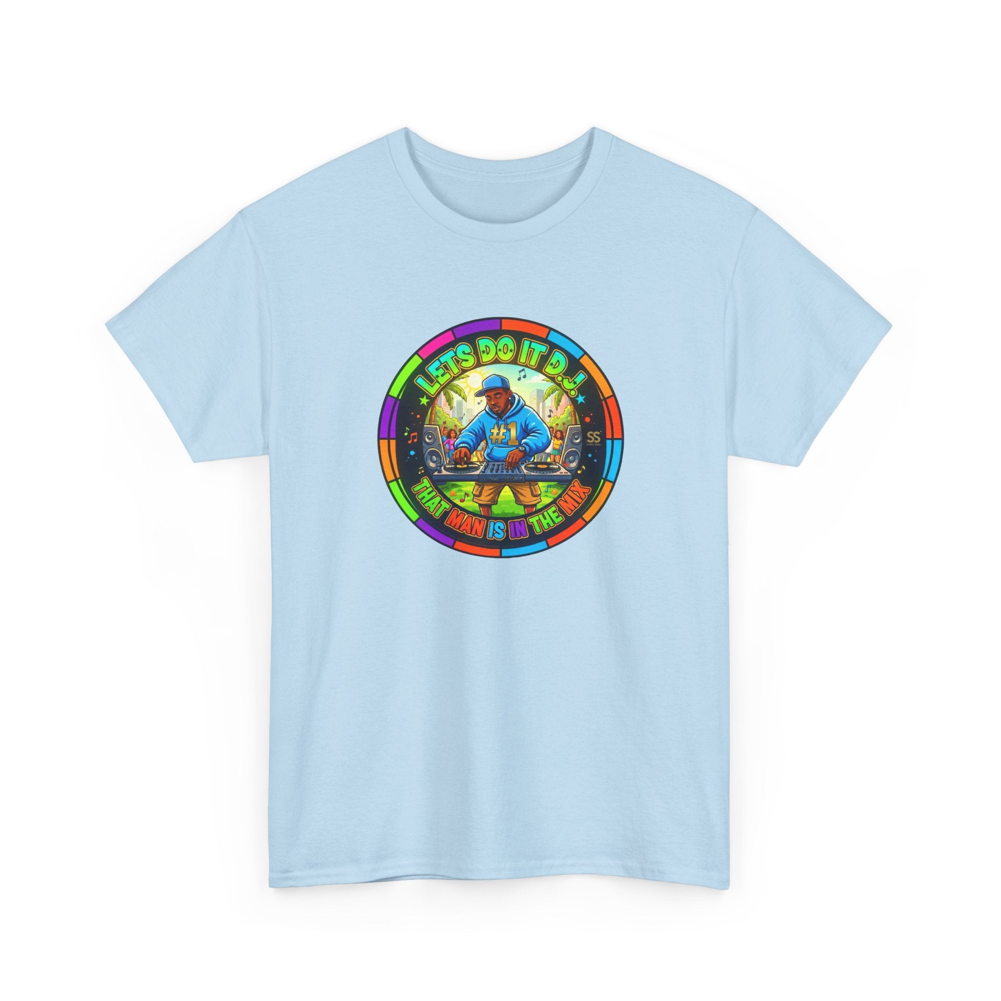 T-Shirt — "Let's Do It Dj!" Retro Camper Road Trip Graphic Tee