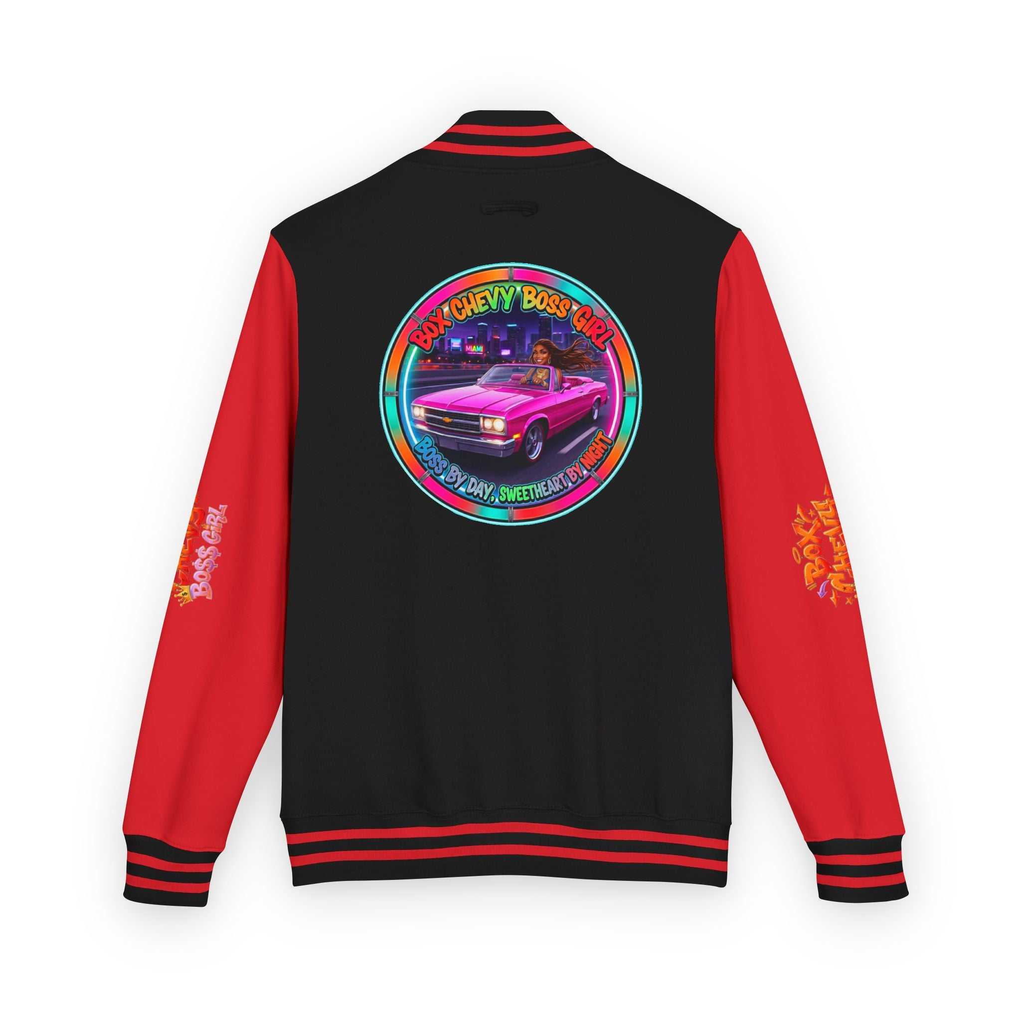 Letterman Jacket "Box Chevy Boss Girl"