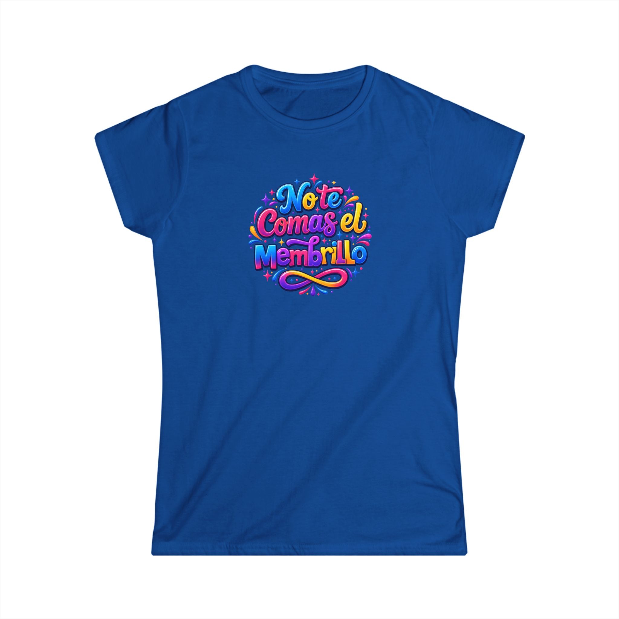 Women's Tee - 'No Te Comes el Mambo' Colorful Spanish Phrase Graphic