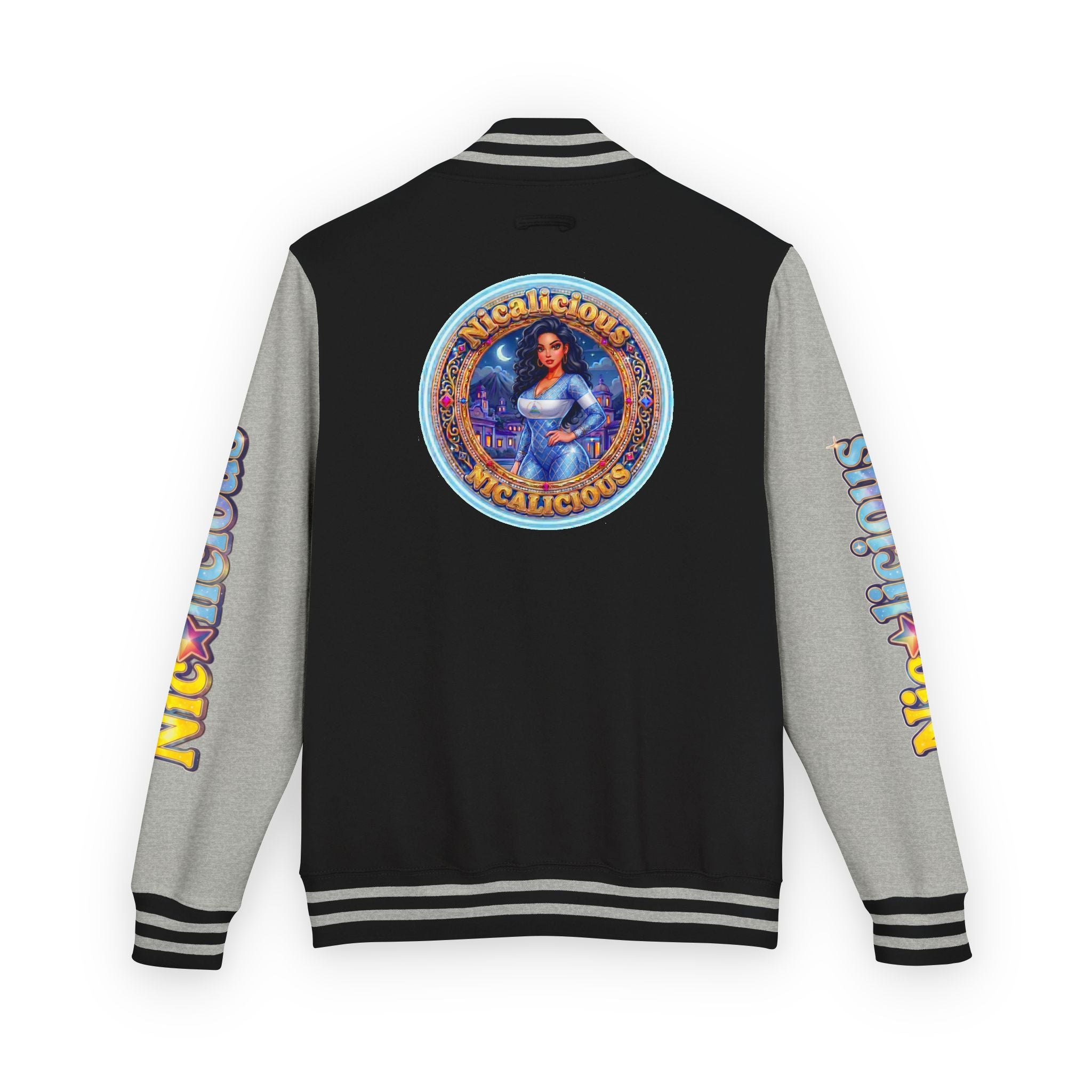 Letterman Jacket — 'Nicalicious' Retro Varsity Jacket