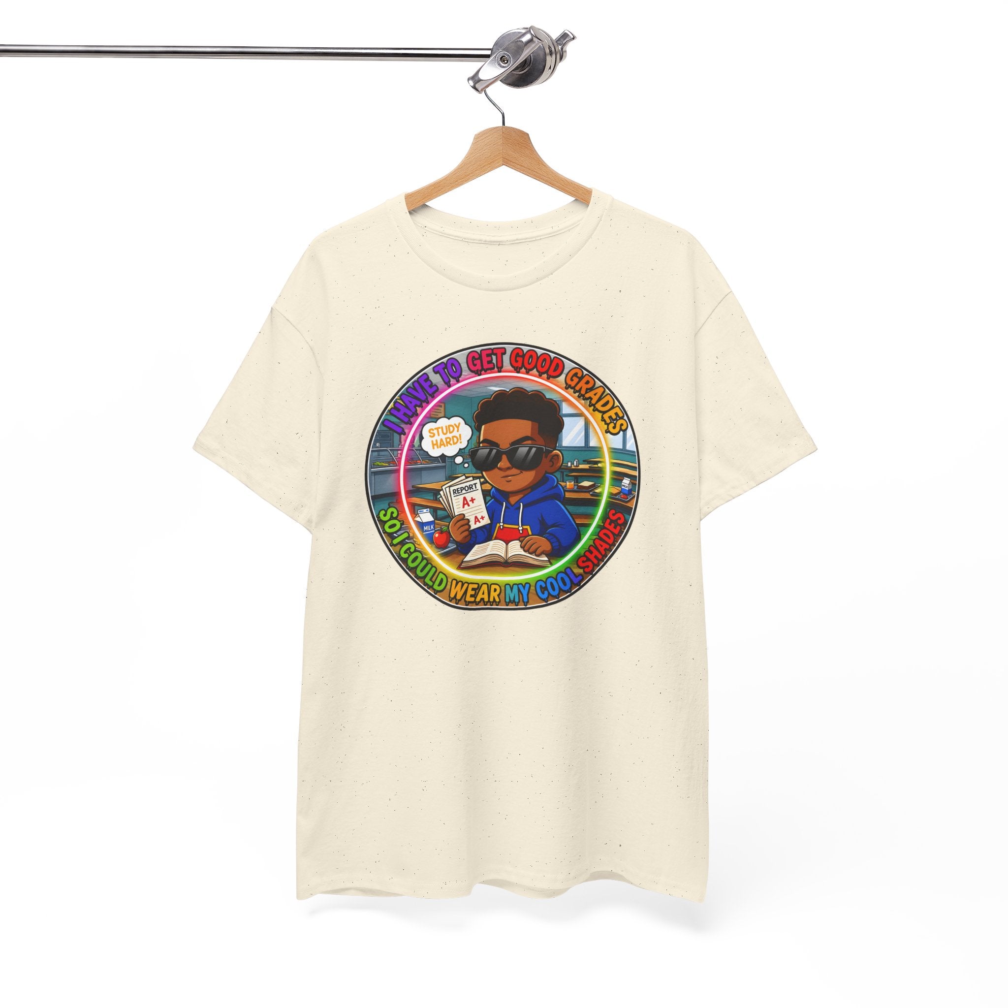 Retro 'I Have To Get Good Grades' Graphic Tee