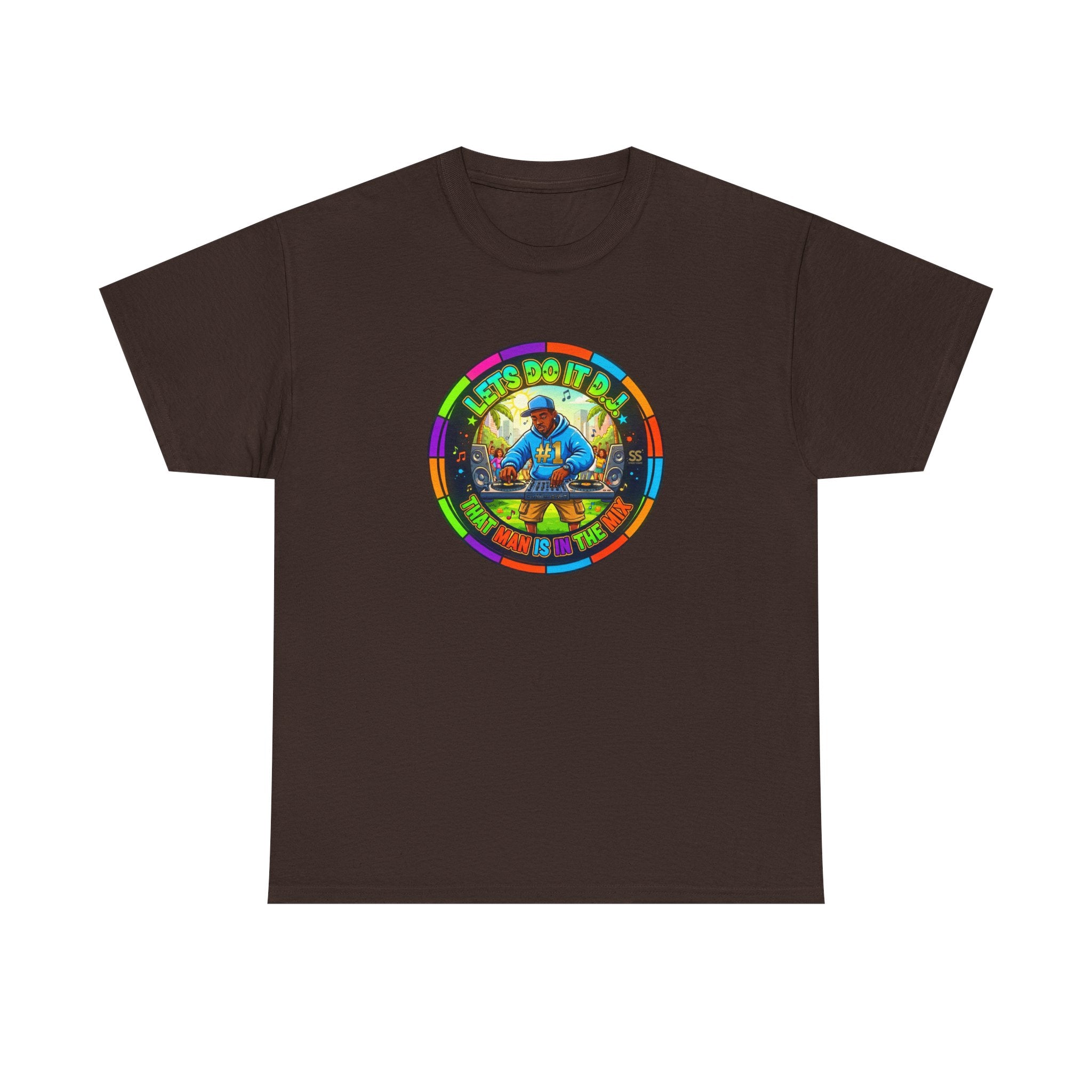 T-Shirt — "Let's Do It Dj!" Retro Camper Road Trip Graphic Tee