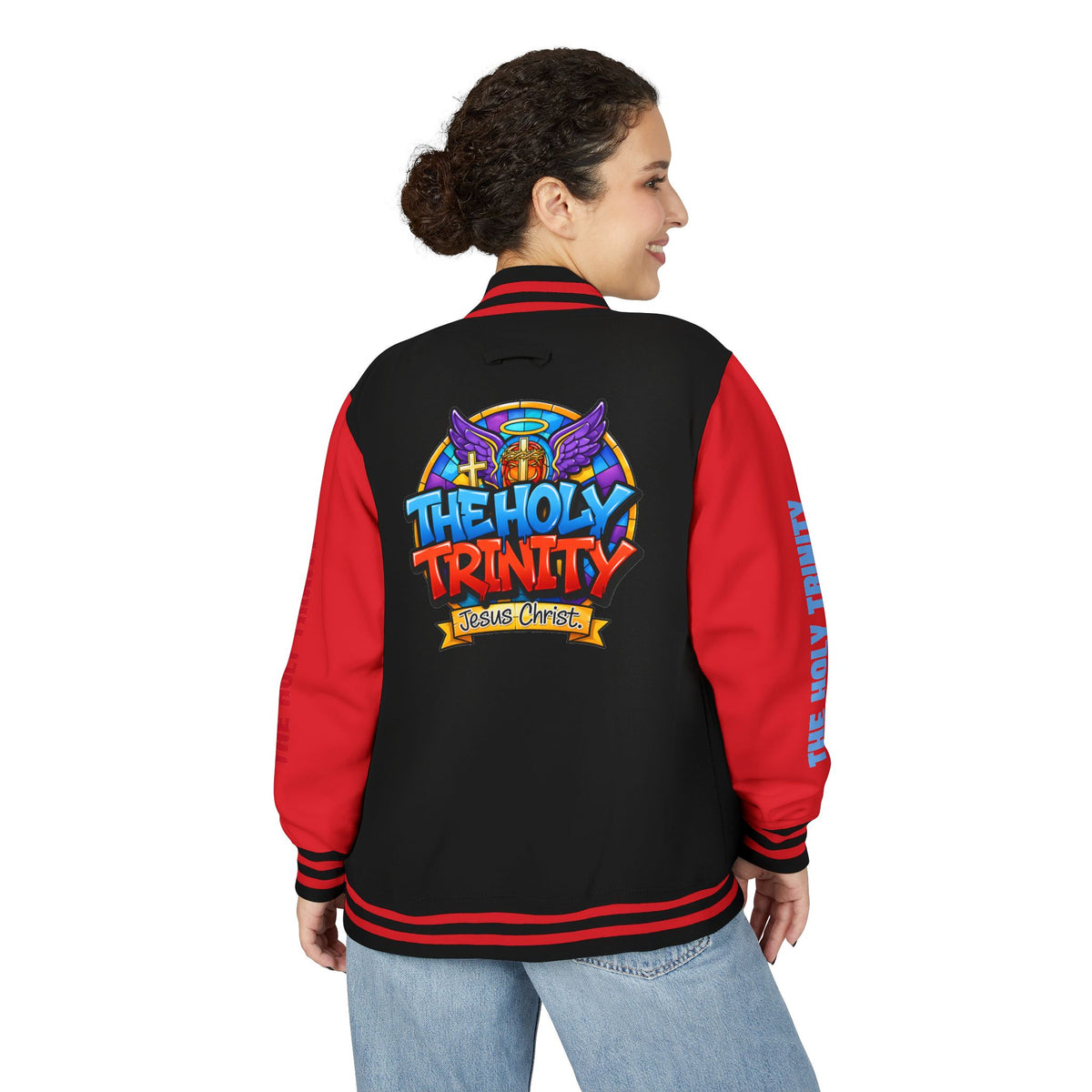 Letterman Jacket — "The Holy Trinity" Christian Varsity Jacket