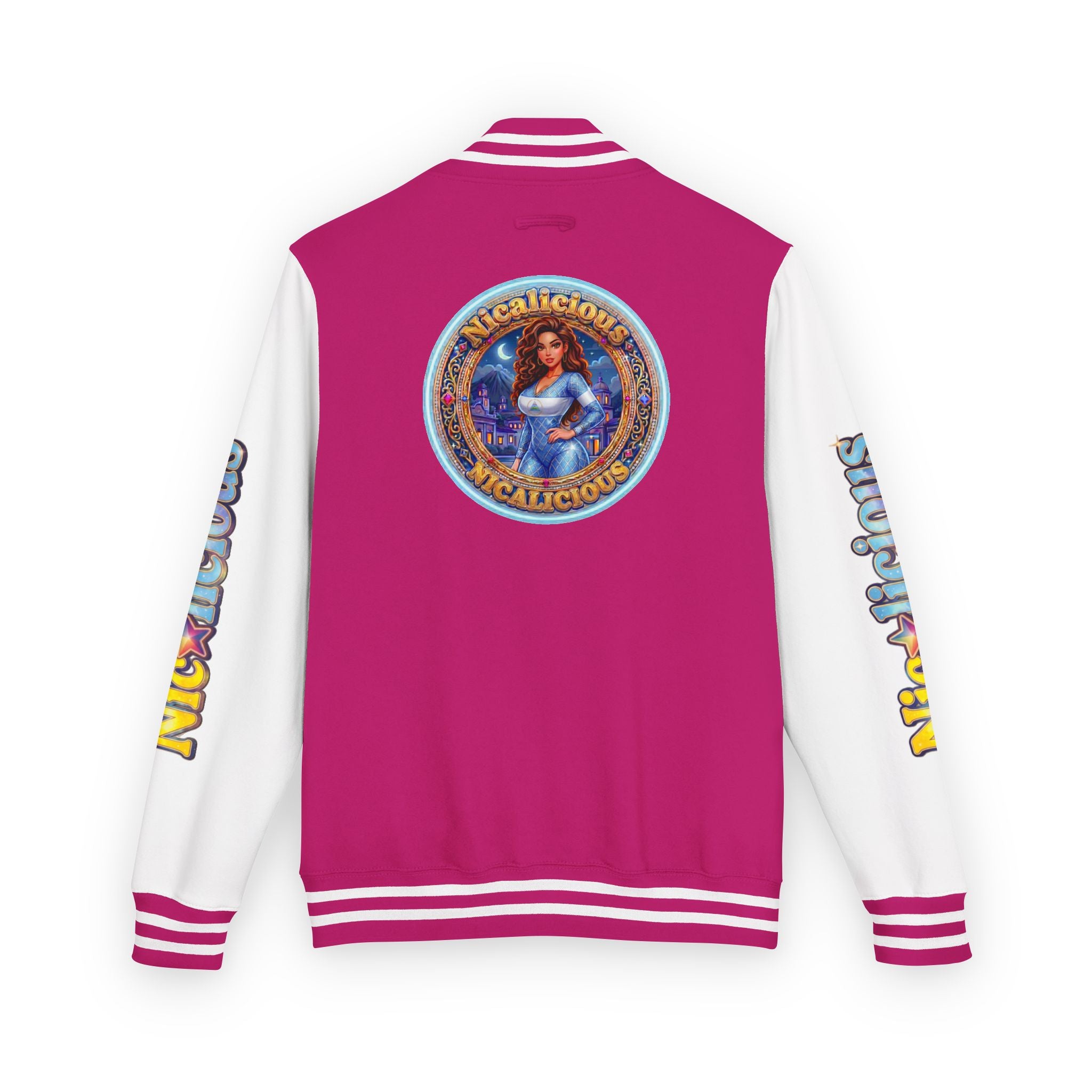 "Nicalicious" Letterman Jacket — Retro Varsity Jacket