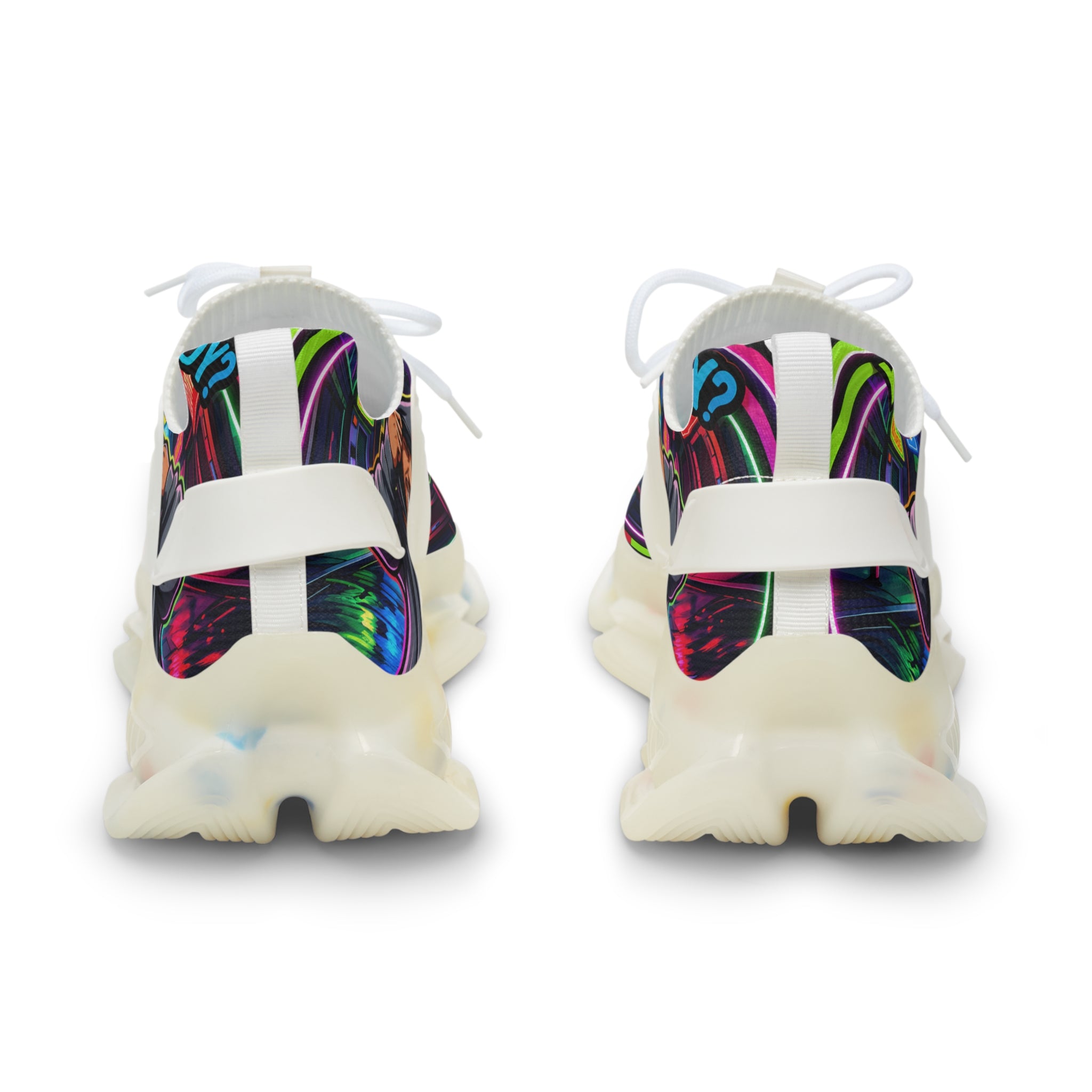 Men's Mesh Sneakers — " Yo, What's up? Rapper Graphic Athletic Shoes