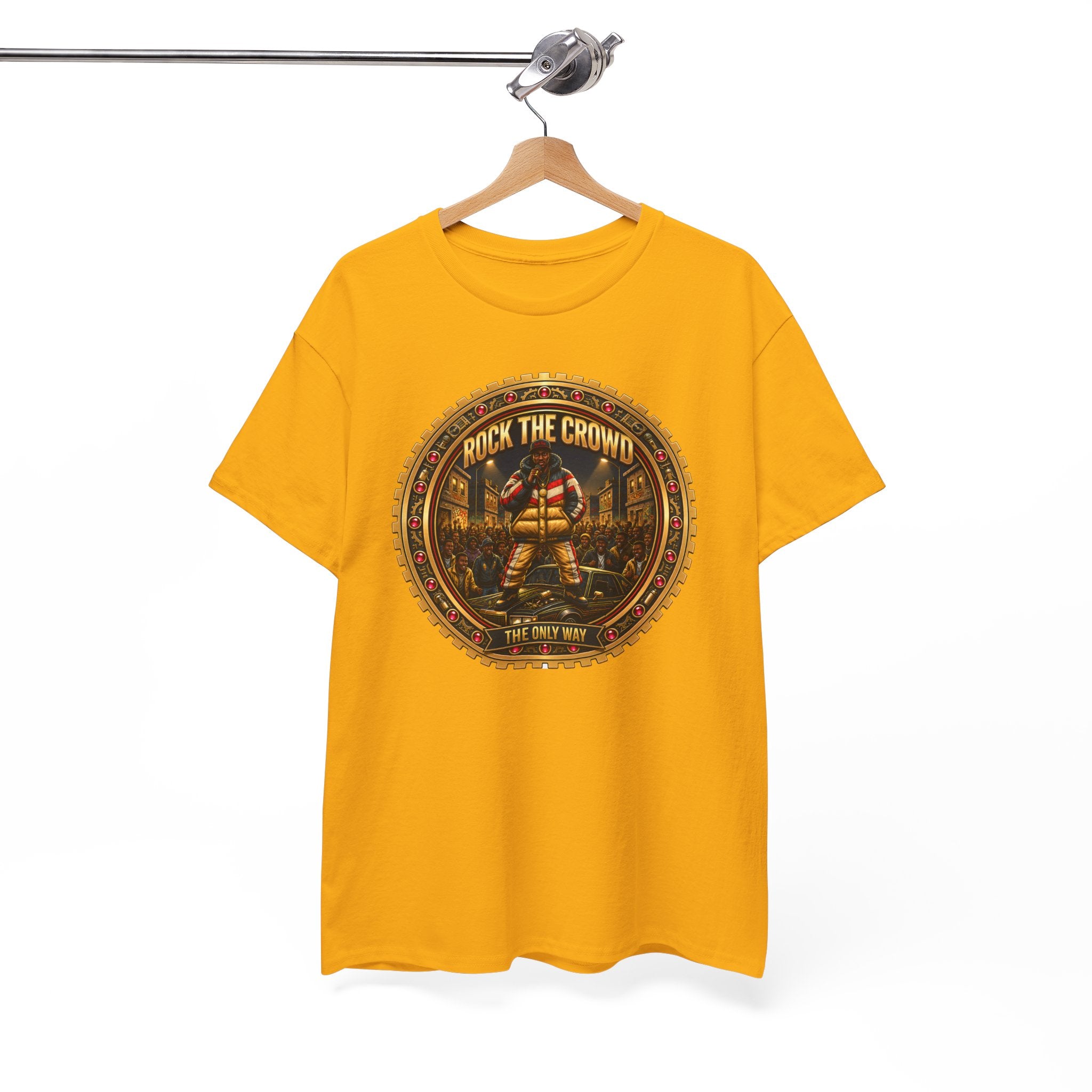 "Rock the Crowd" Tee — Vintage Concert Graphic Shirt