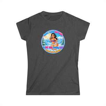 Vintage Pinup Beach Tee — "Snow Cone Hot Girl" T-Shirt
