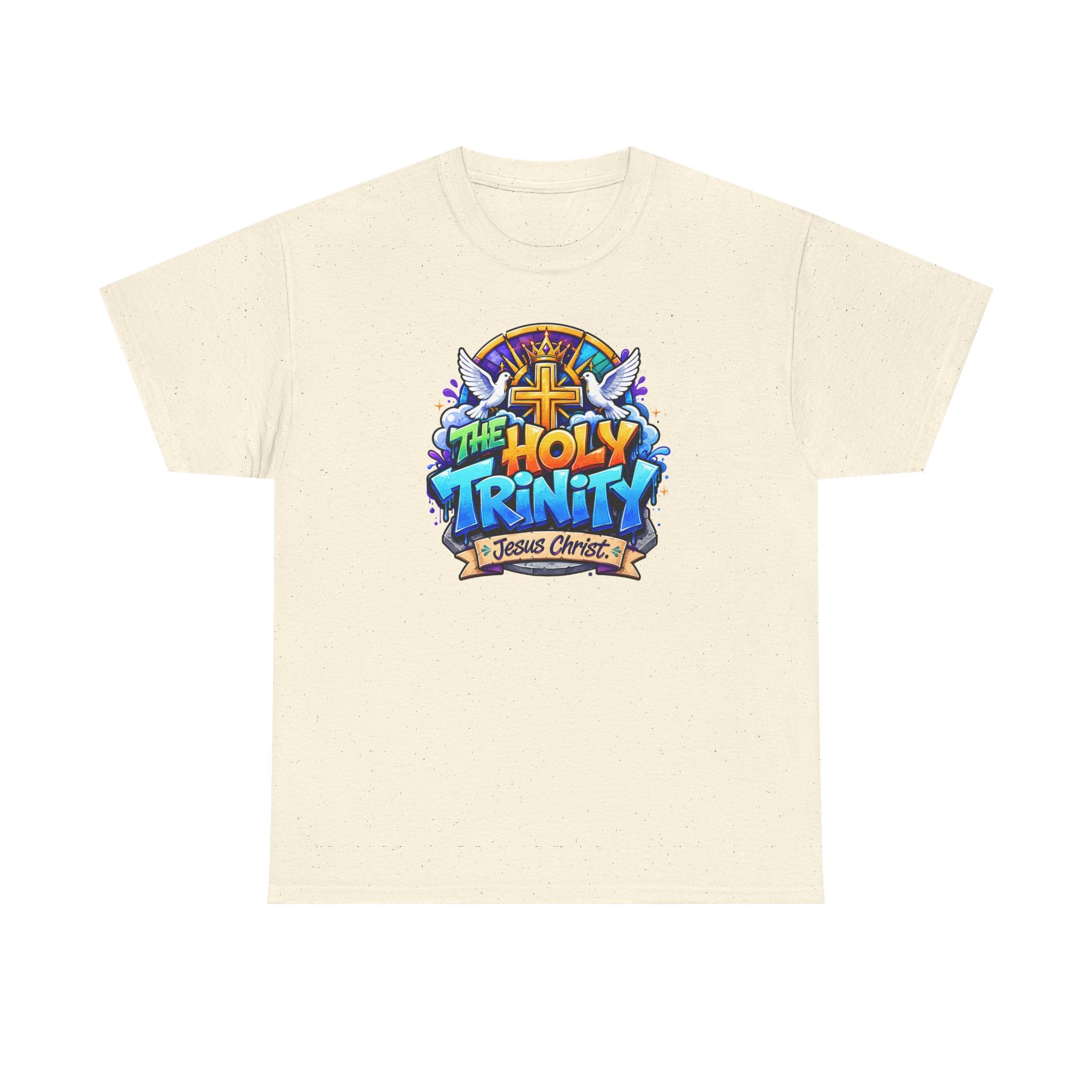 Christian Tee - "The Holy Trinity" Church Youth Graphic T-Shirt