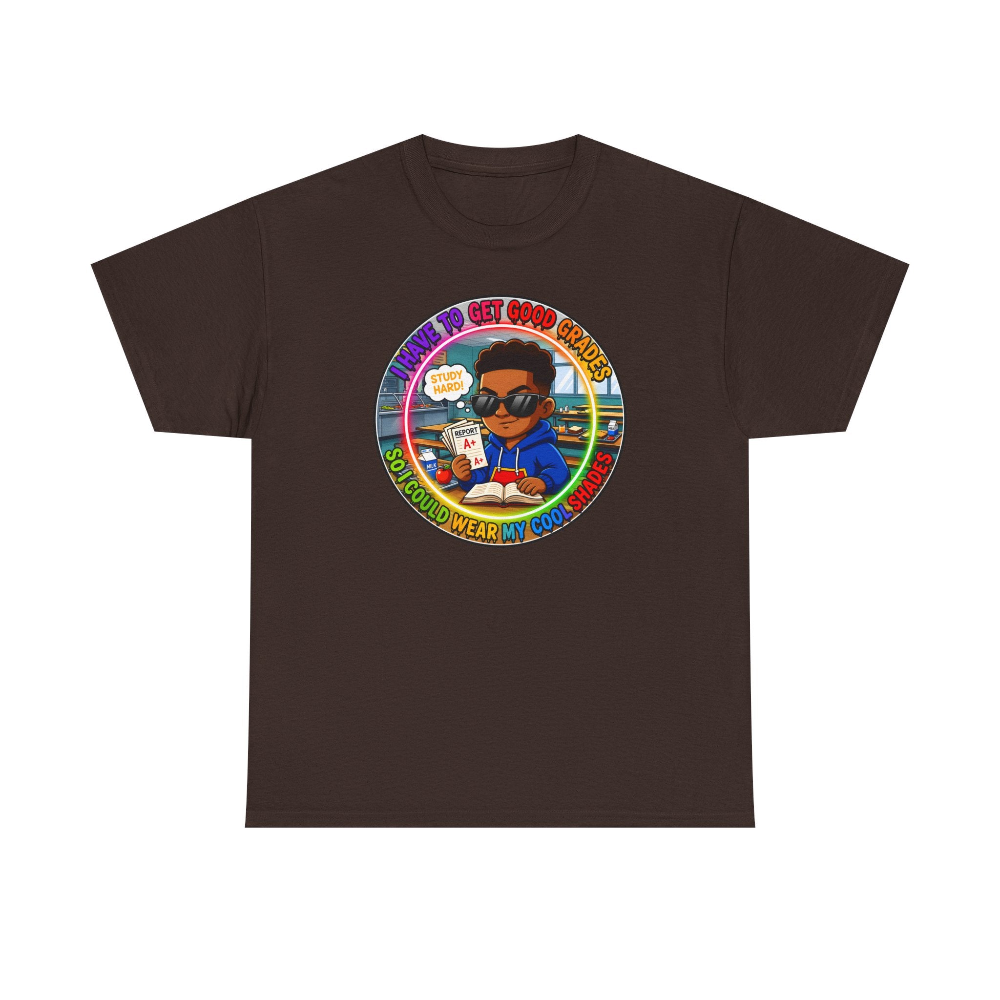 Retro 'I Have To Get Good Grades' Graphic Tee