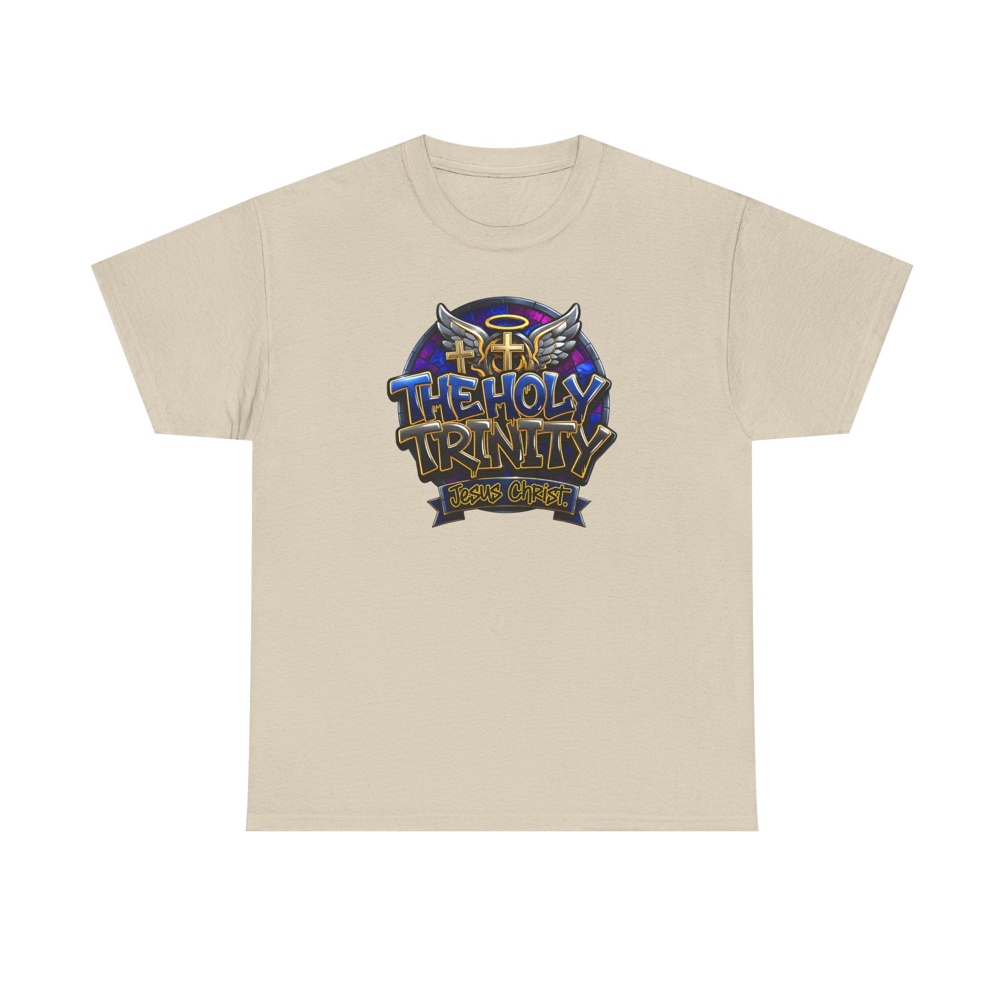 The Holy Trinity Tee — Christian Faith Graphic T-Shirt