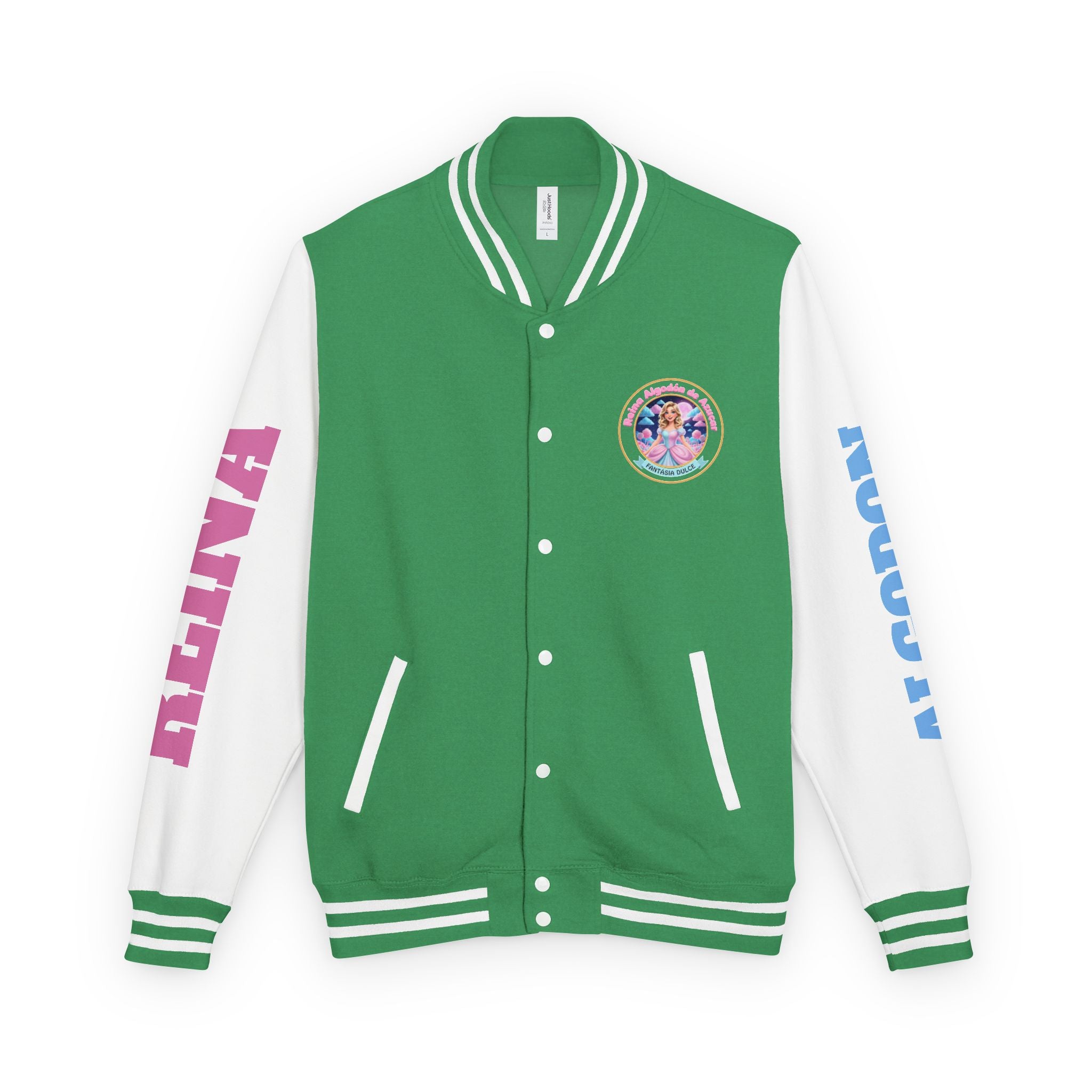 Letterman Jacket — "Reina Algodón de Azucar"-  Circle Logo