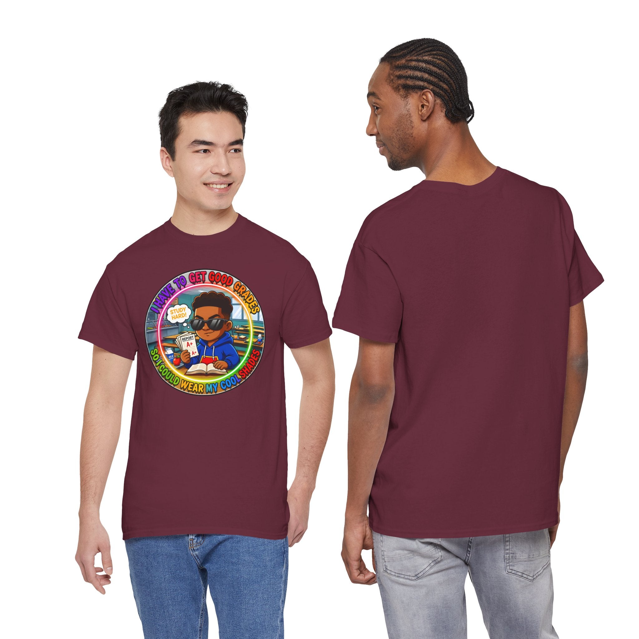 Retro 'I Have To Get Good Grades' Graphic Tee