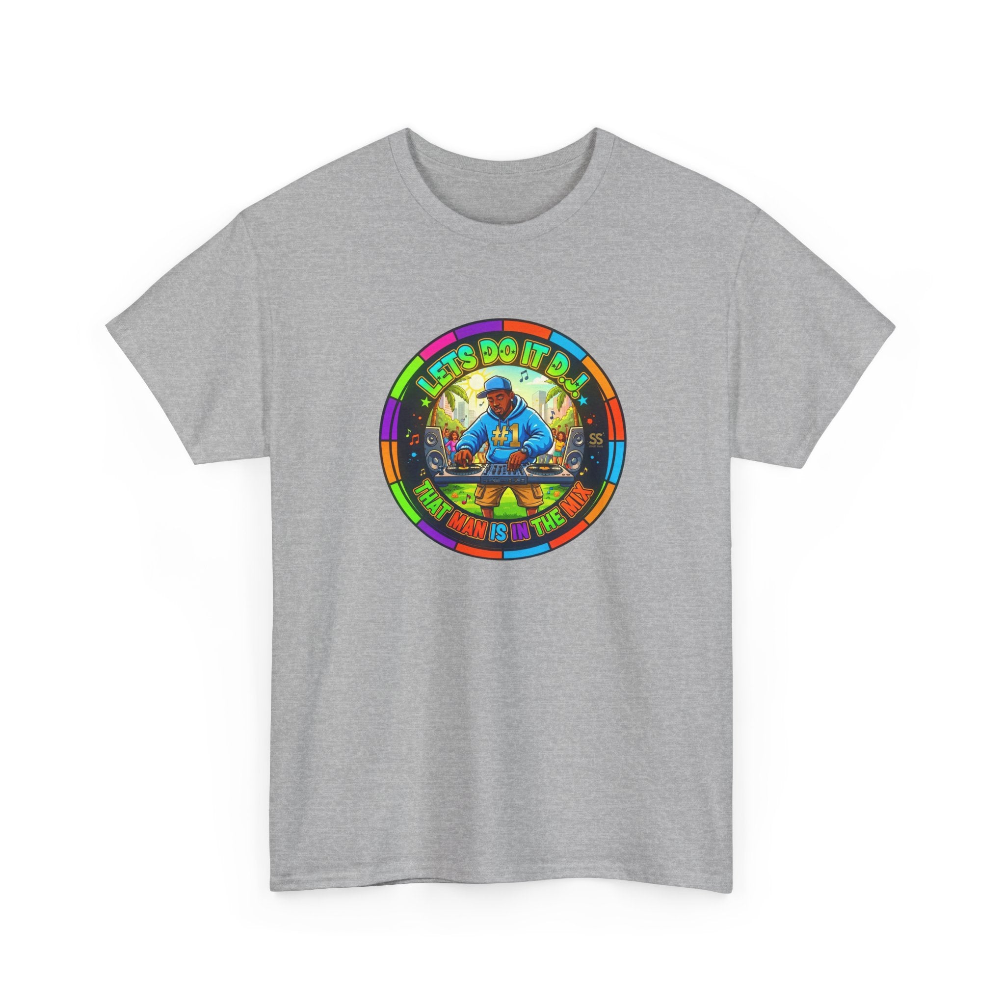 T-Shirt — "Let's Do It Dj!" Retro Camper Road Trip Graphic Tee