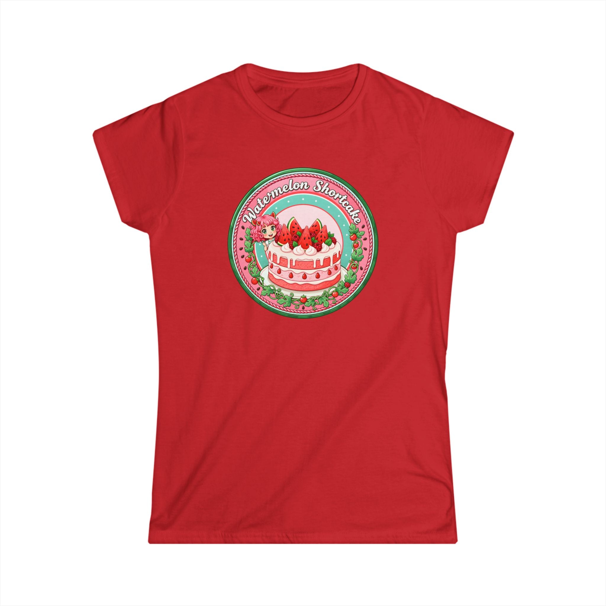 "Watermelon Shortcake" Vintage Badge T-Shirt