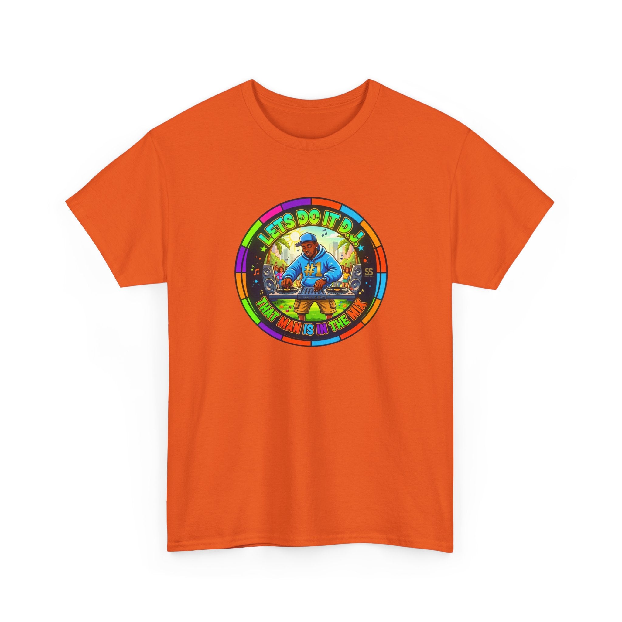 T-Shirt — "Let's Do It Dj!" Retro Camper Road Trip Graphic Tee