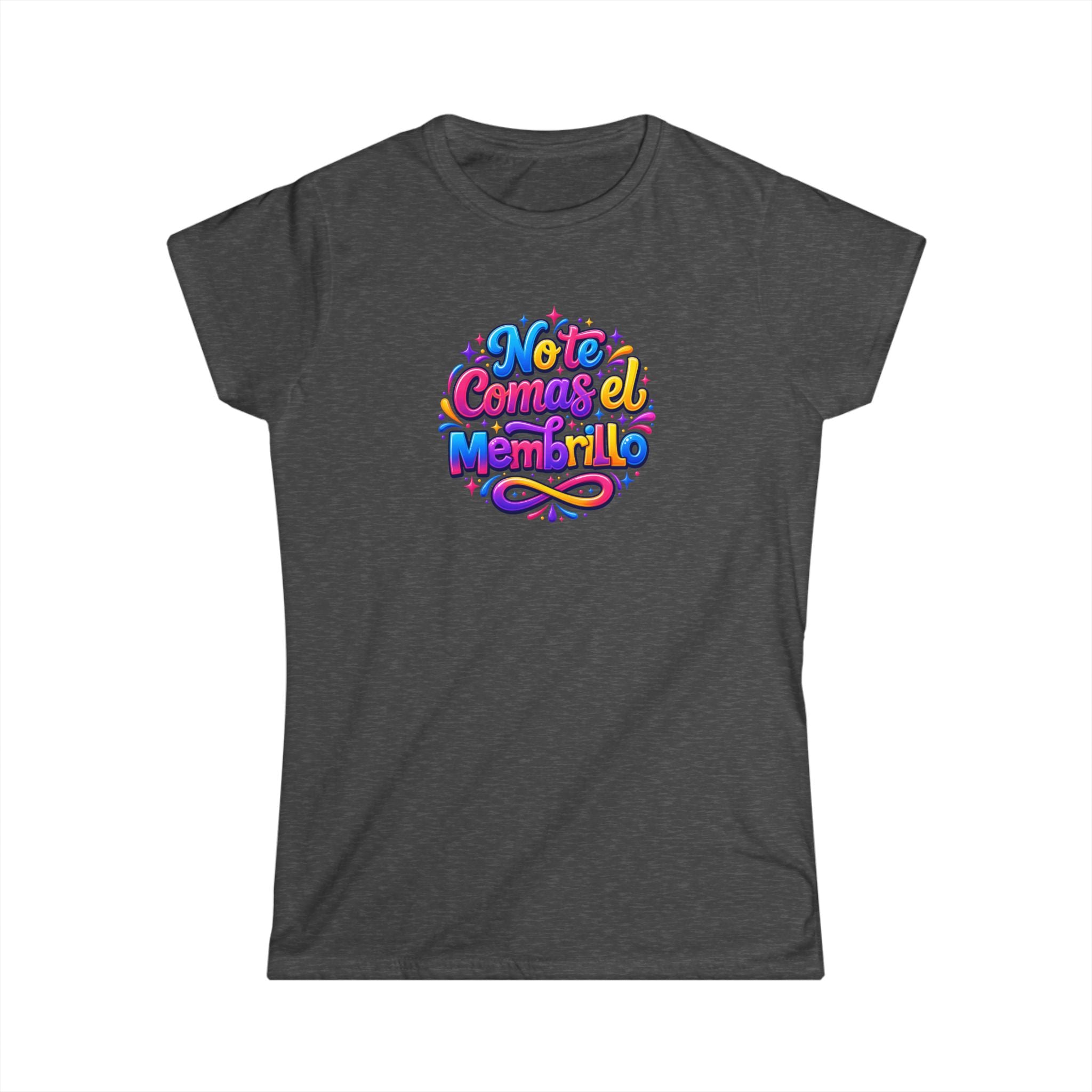 Women's Tee - 'No Te Comes el Mambo' Colorful Spanish Phrase Graphic