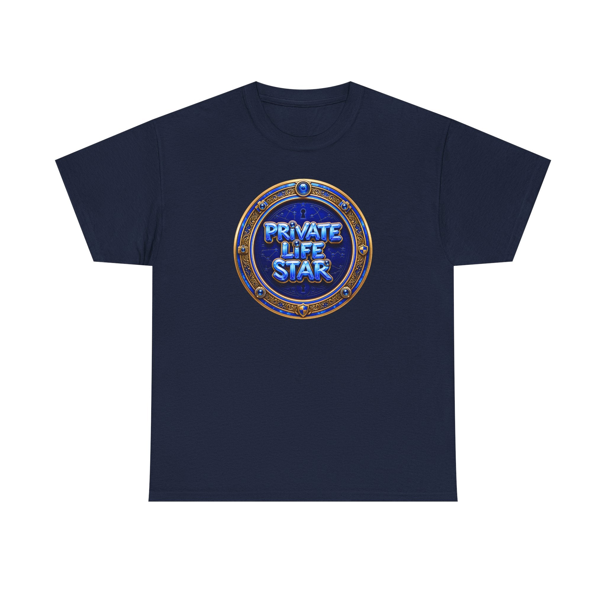 "Private Life Star" T-Shirt — Retro Badge Graphic Tee
