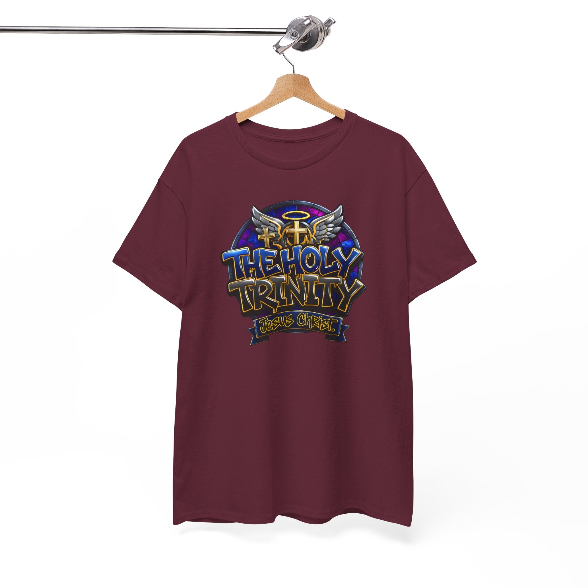 The Holy Trinity Tee — Christian Faith Graphic T-Shirt