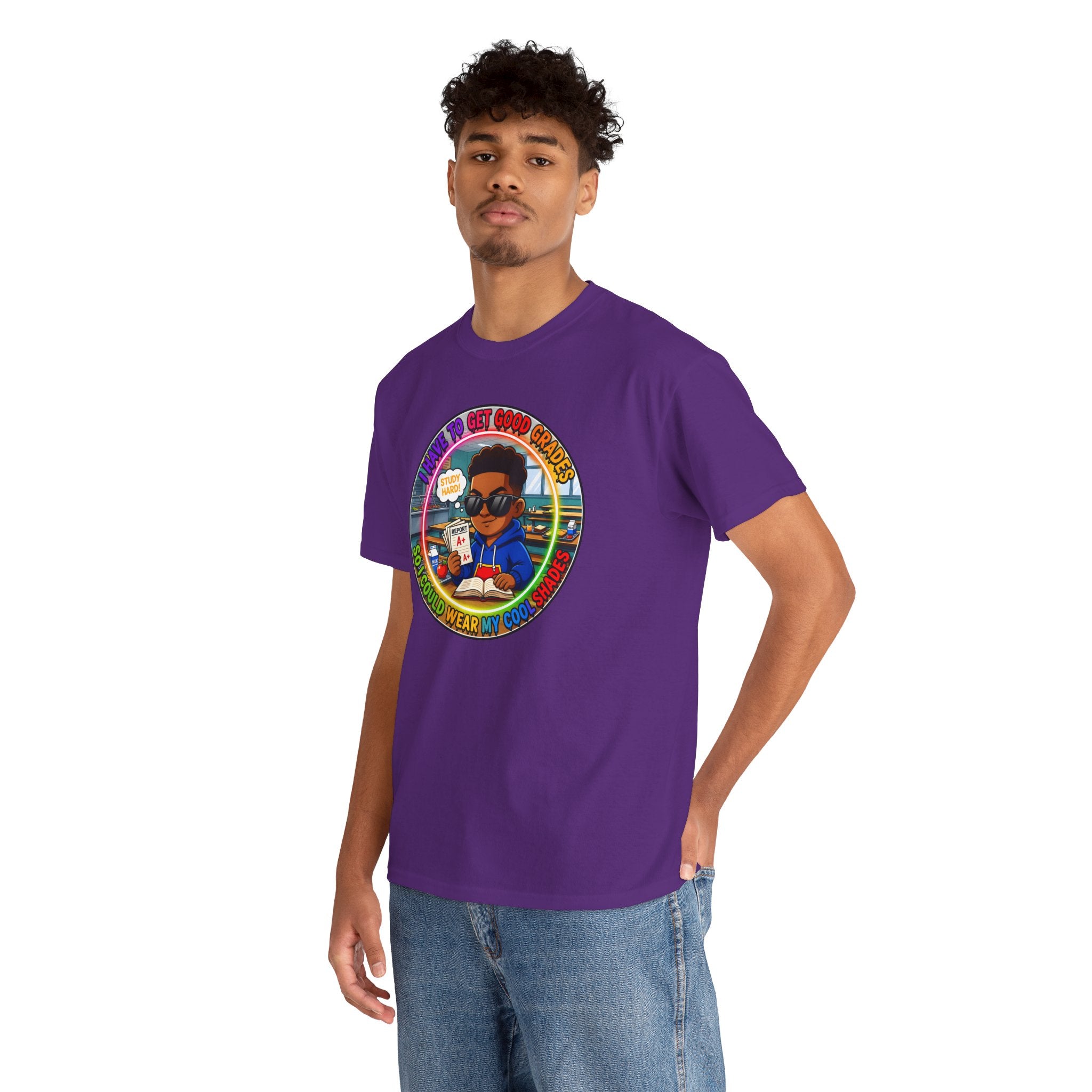 Retro 'I Have To Get Good Grades' Graphic Tee