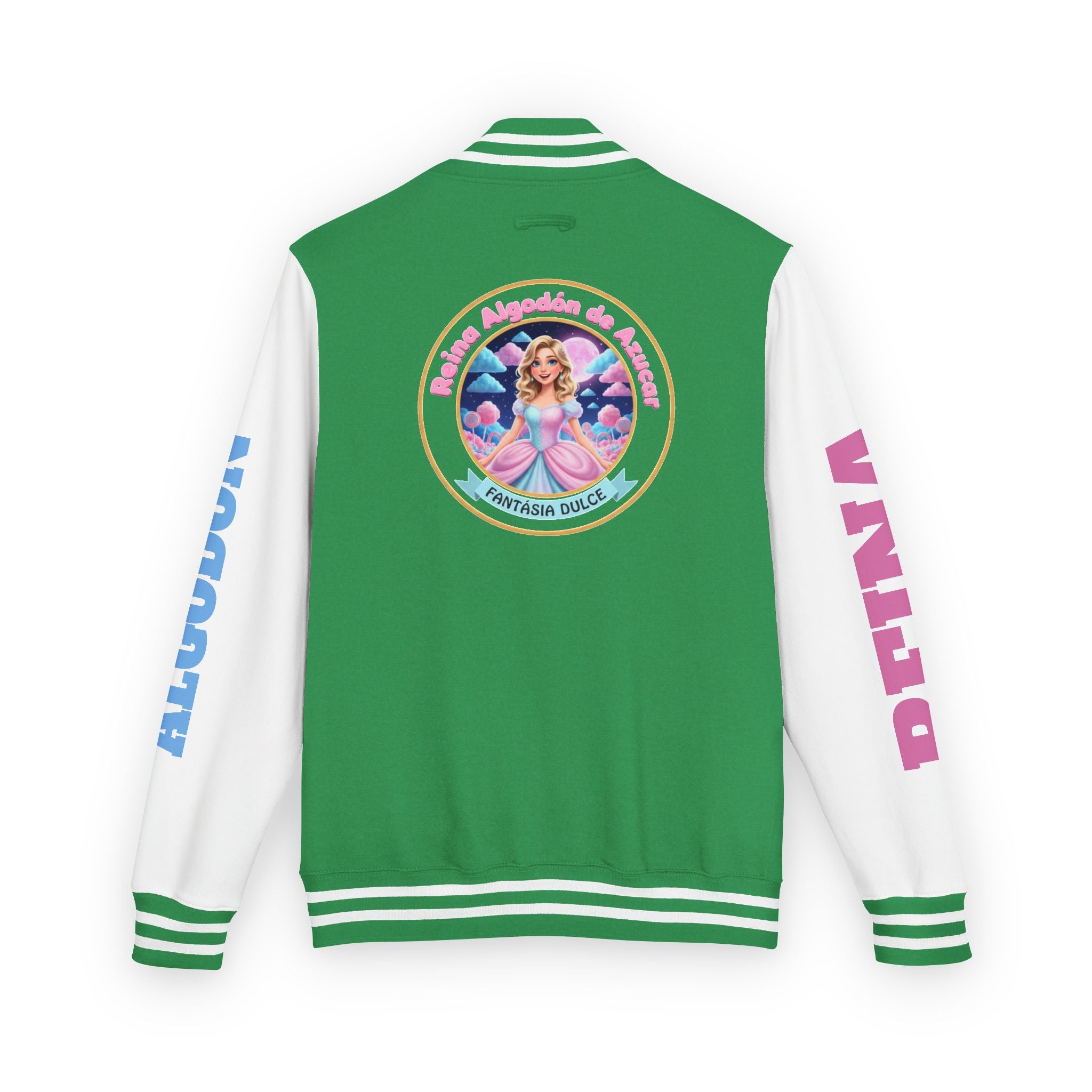 Letterman Jacket — "Reina Algodón de Azucar"-  Circle Logo