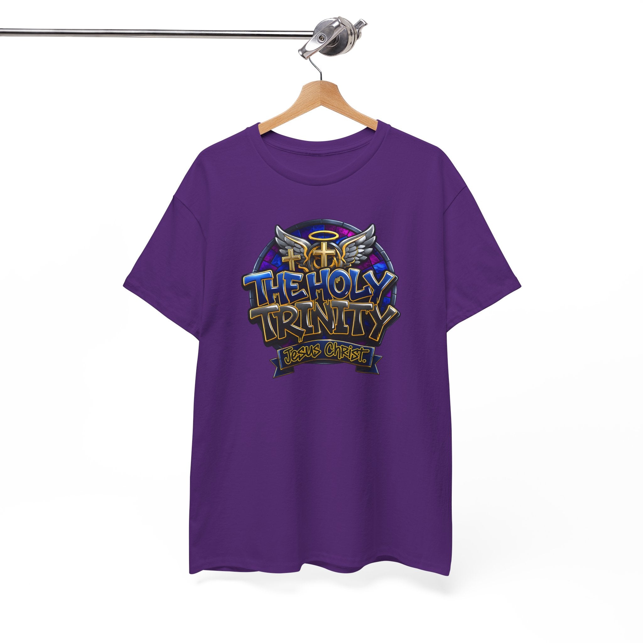 The Holy Trinity Tee — Christian Faith Graphic T-Shirt