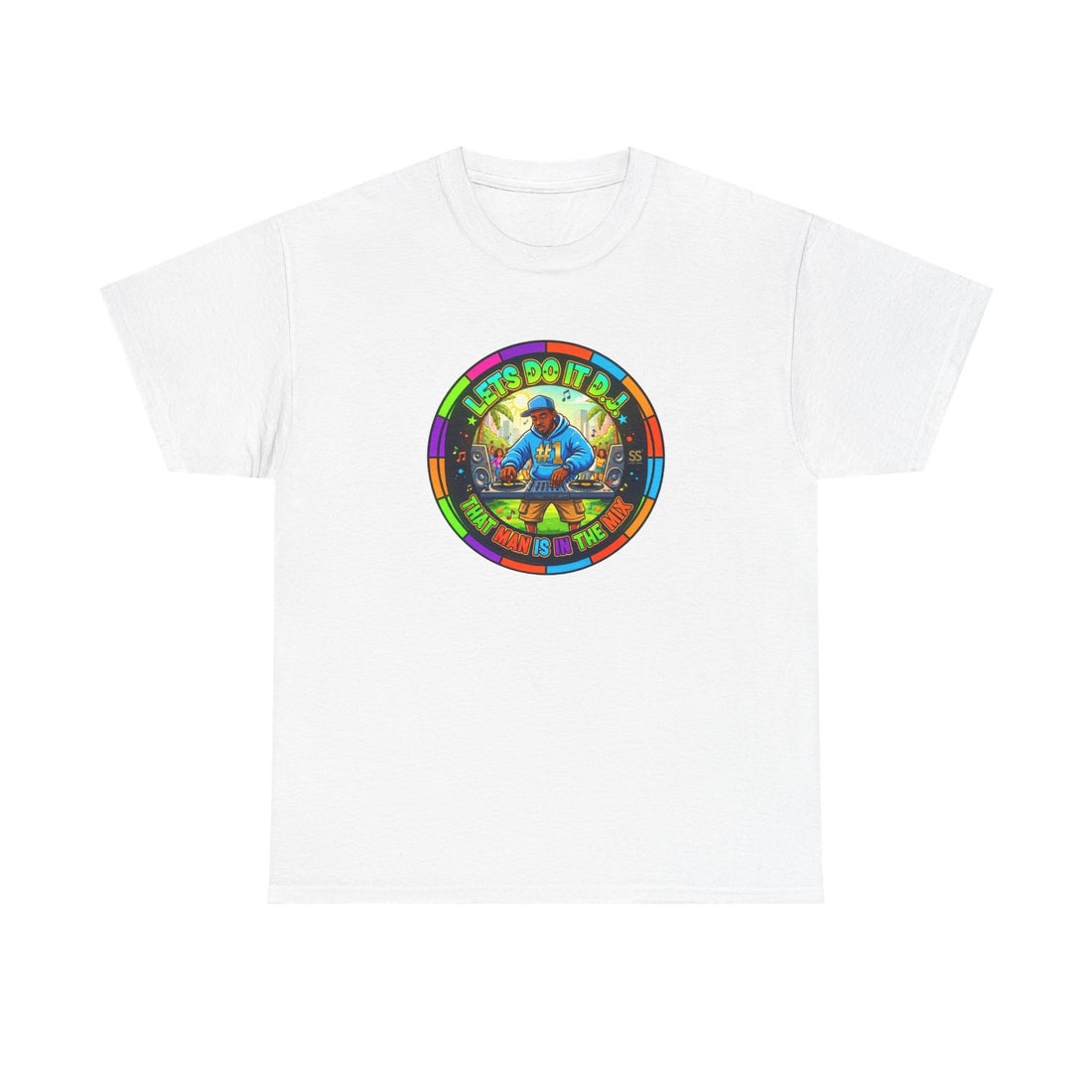 T-Shirt — "Let's Do It Dj!" Retro Camper Road Trip Graphic Tee