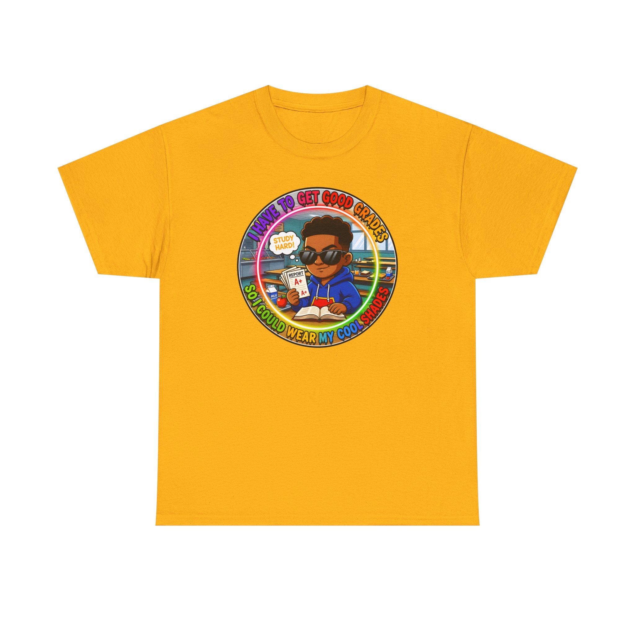 Retro 'I Have To Get Good Grades' Graphic Tee