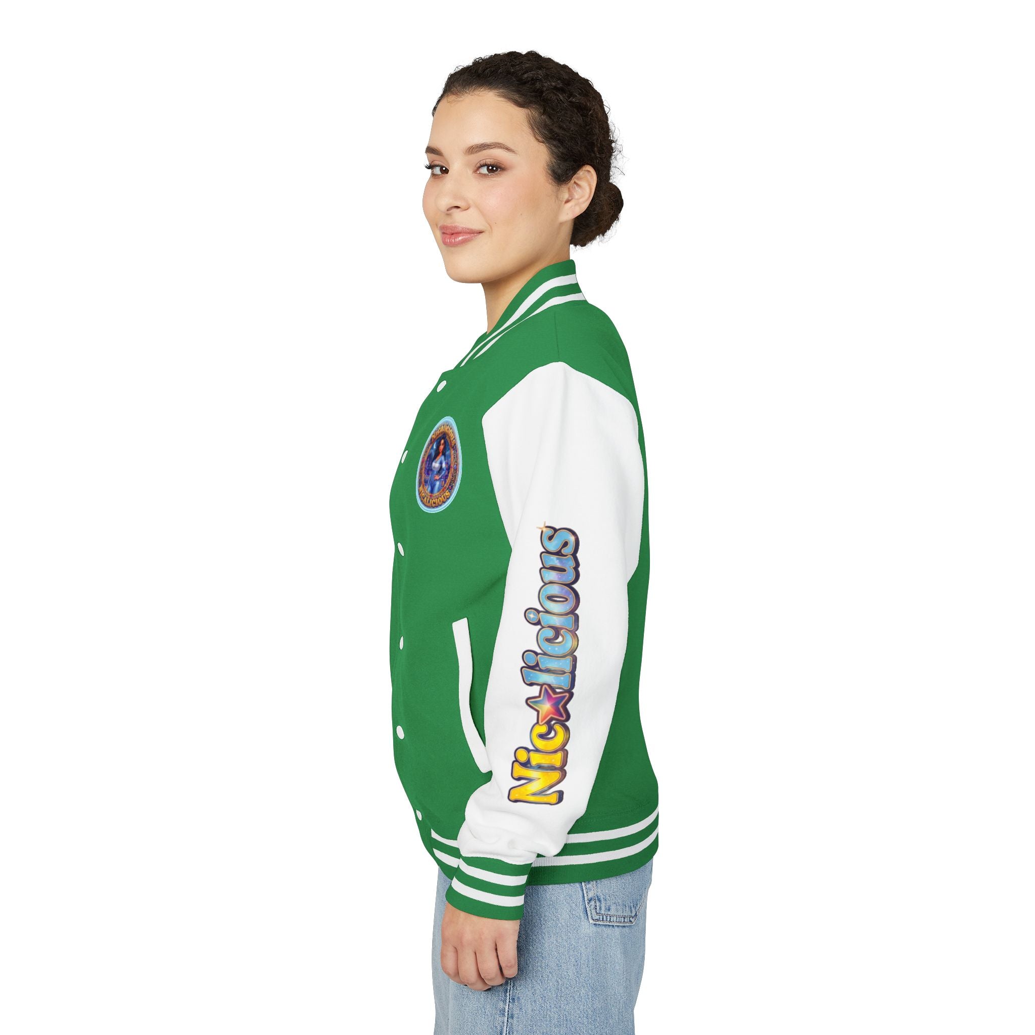Letterman Jacket — 'Nicalicious' Retro Varsity Jacket