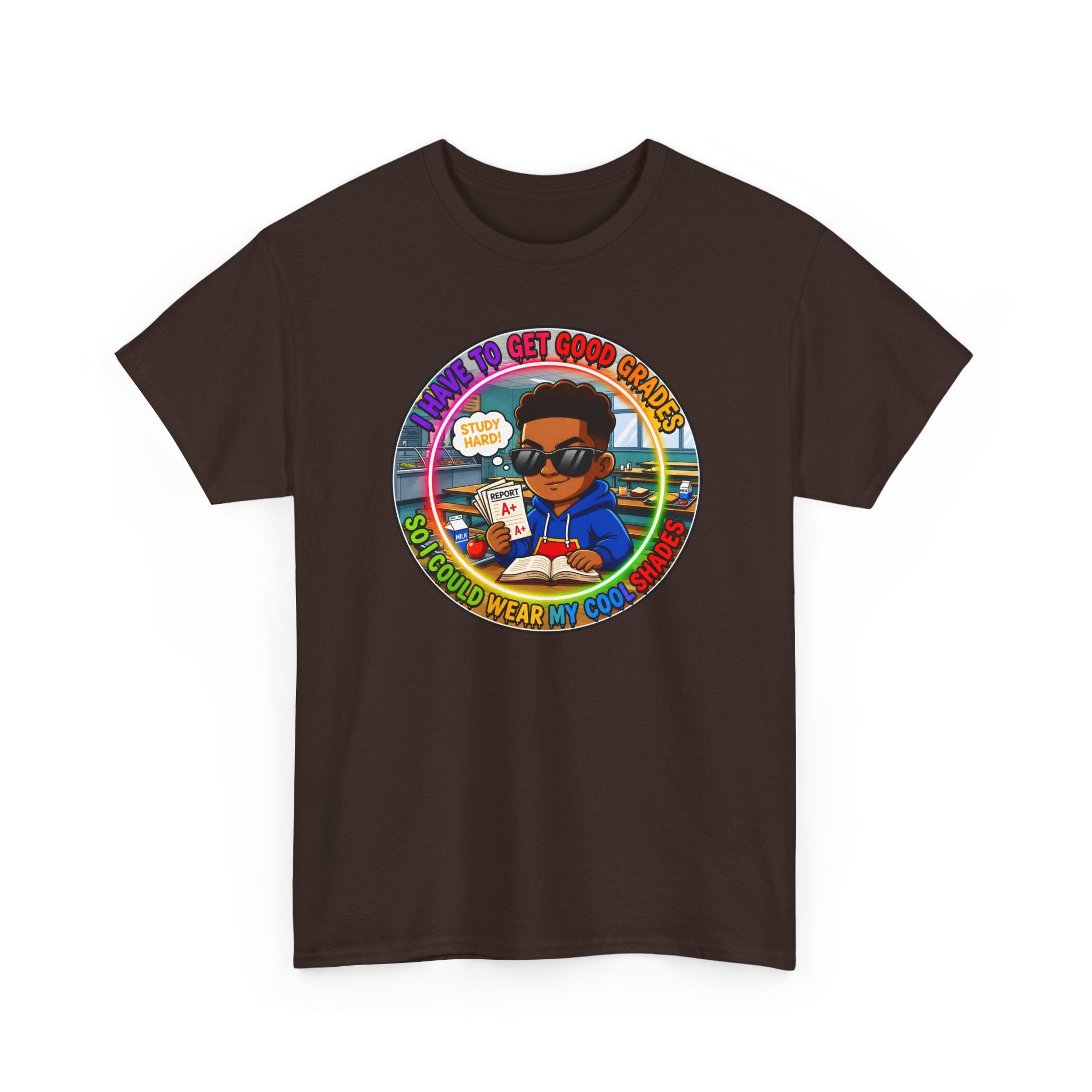 Retro 'I Have To Get Good Grades' Graphic Tee