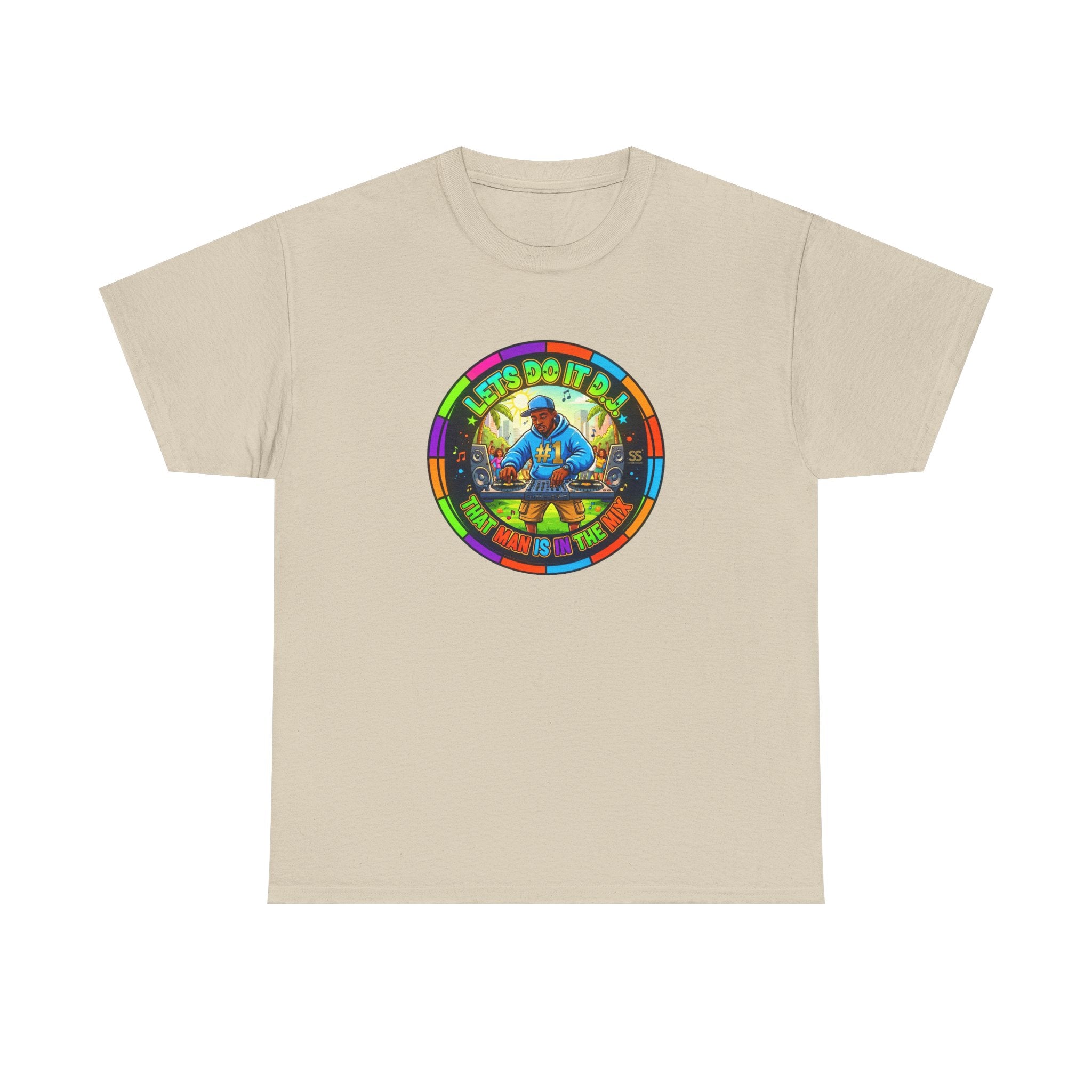 T-Shirt — "Let's Do It Dj!" Retro Camper Road Trip Graphic Tee