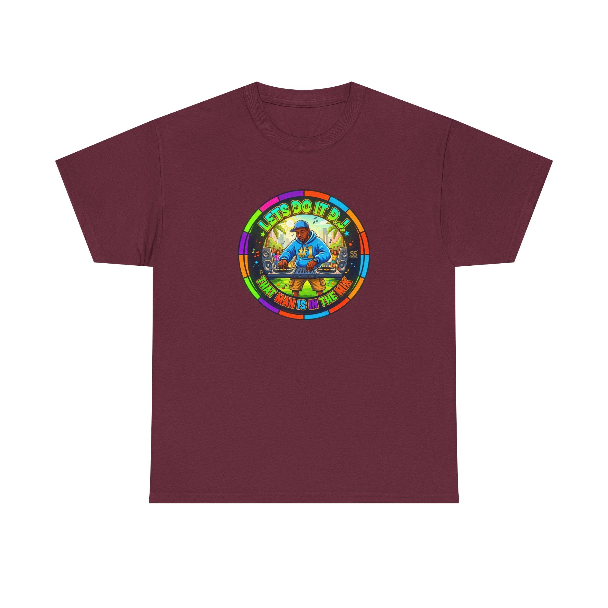 T-Shirt — "Let's Do It Dj!" Retro Camper Road Trip Graphic Tee